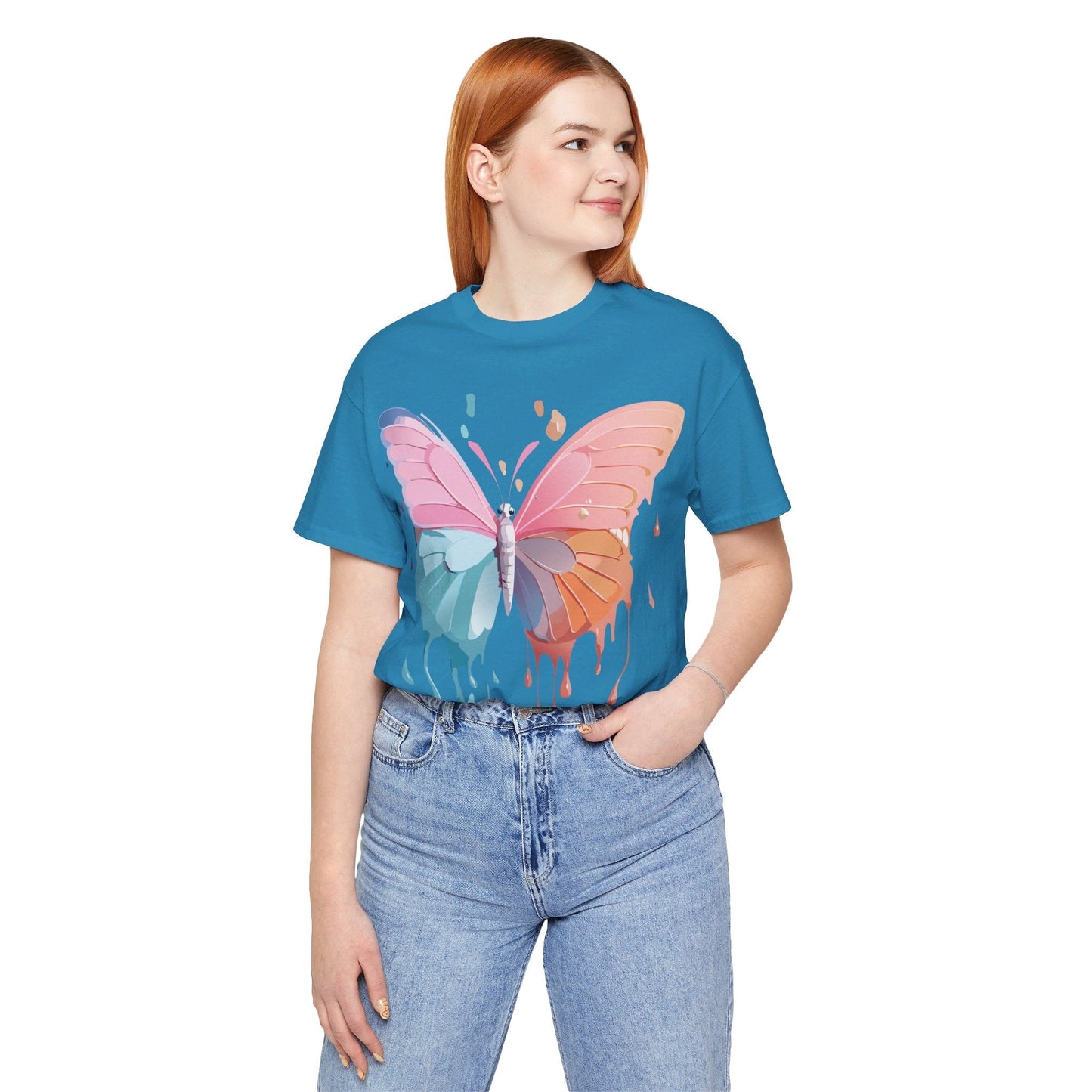 Adelpha Graphic Tee Unisex Short Sleeve Jersey Art Design Vintage Inspired