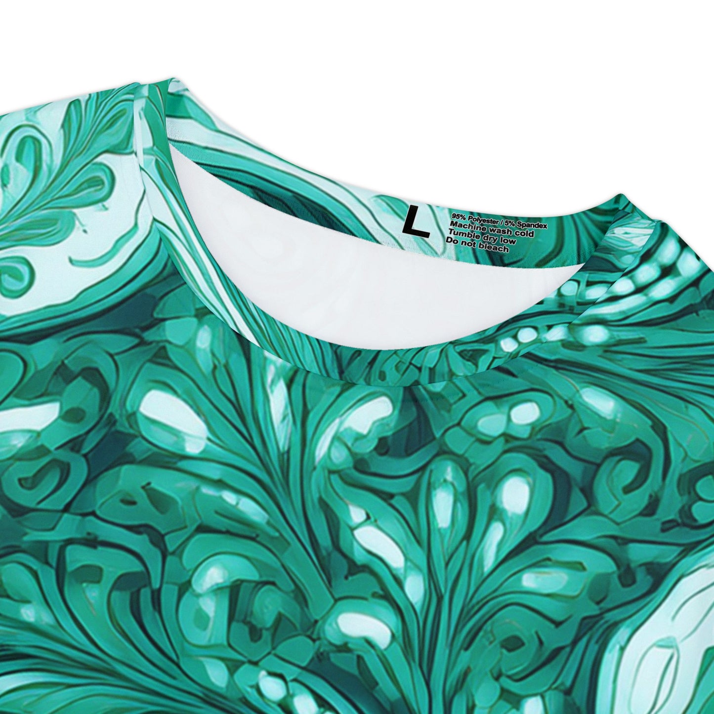 Women Poly Span T-Shirt with Floral Print