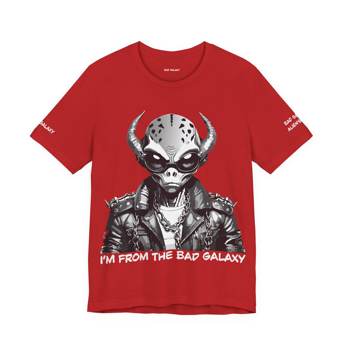 Alien Graphic Unisex Cotton Bella+Canvas Tee with Art Design b80