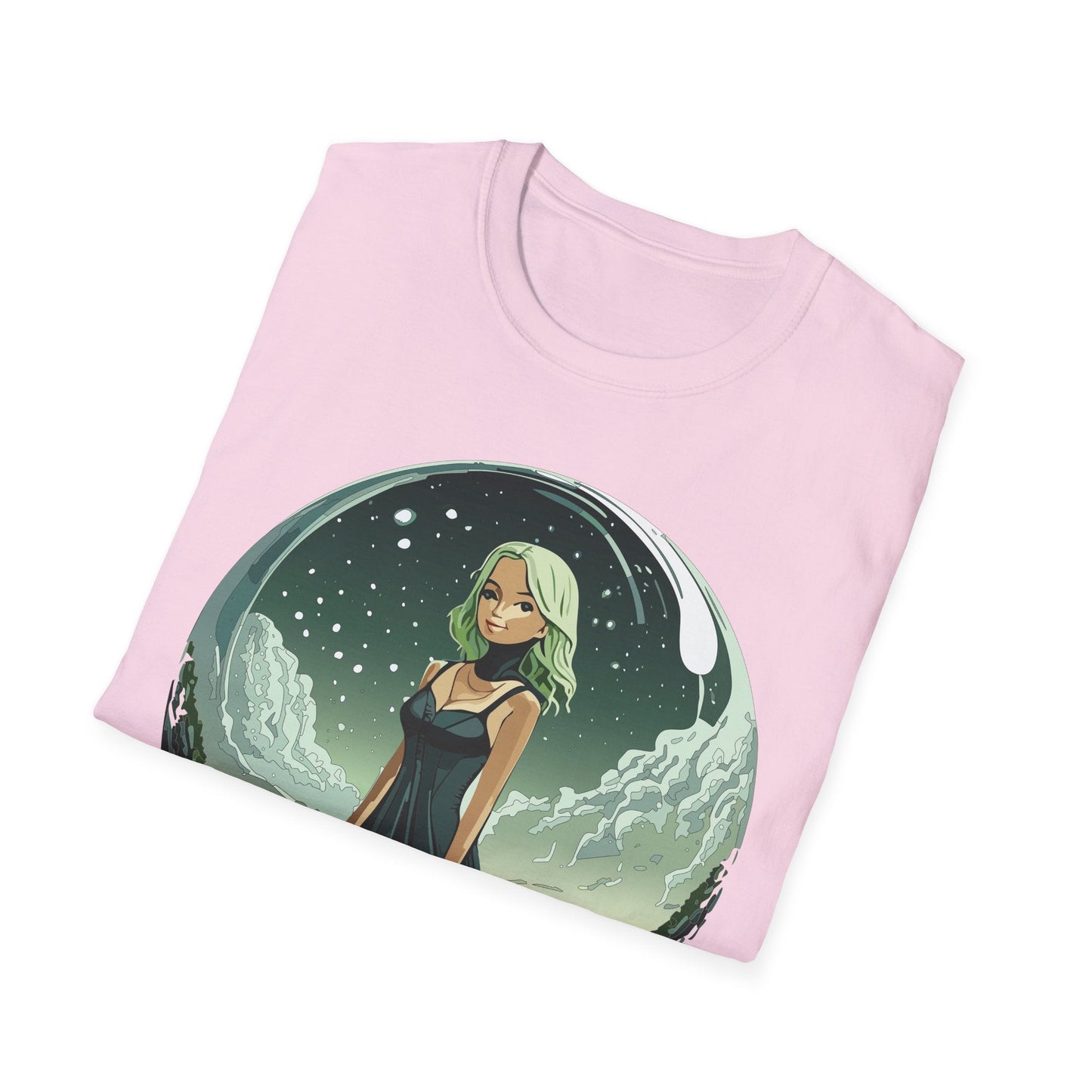 Womens Graphic T Shirt Art Design Tee Ladies Short Sleeve Softstyle 64000 Cotton Ring Spun