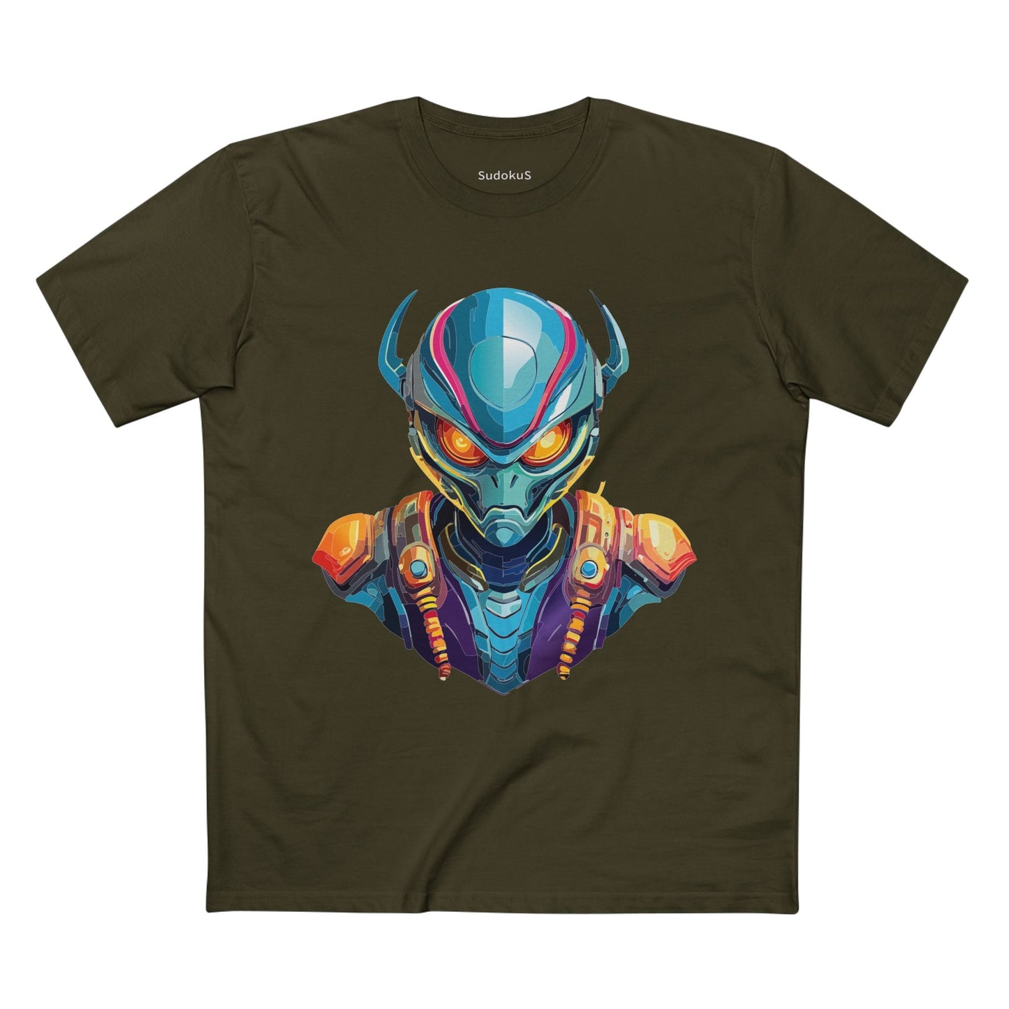 Aliens Graphic Unisex 100 Cotton Staple Tee 2