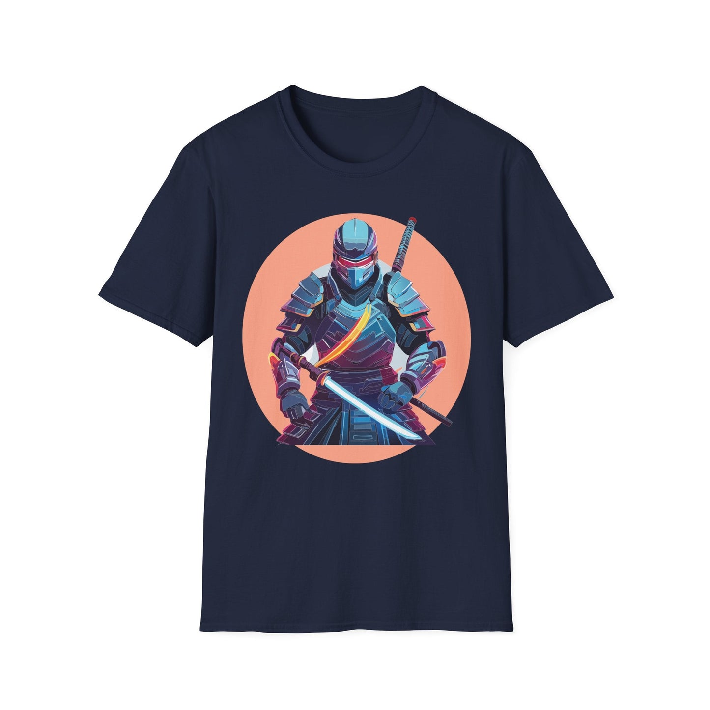 Samurai Shirt Unisex T Shirt 100 Percent Ring Spun Cotton Softstyle Tee Gildan 64000