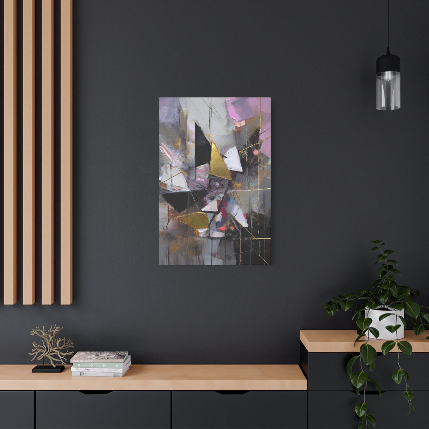 Abstract Oil Painting Print Canvas 20x24,20x30,24x30 24x32,24x36,30x40 32x48,36x48,40x60 Pine-Wood Inner Frame ABS-217