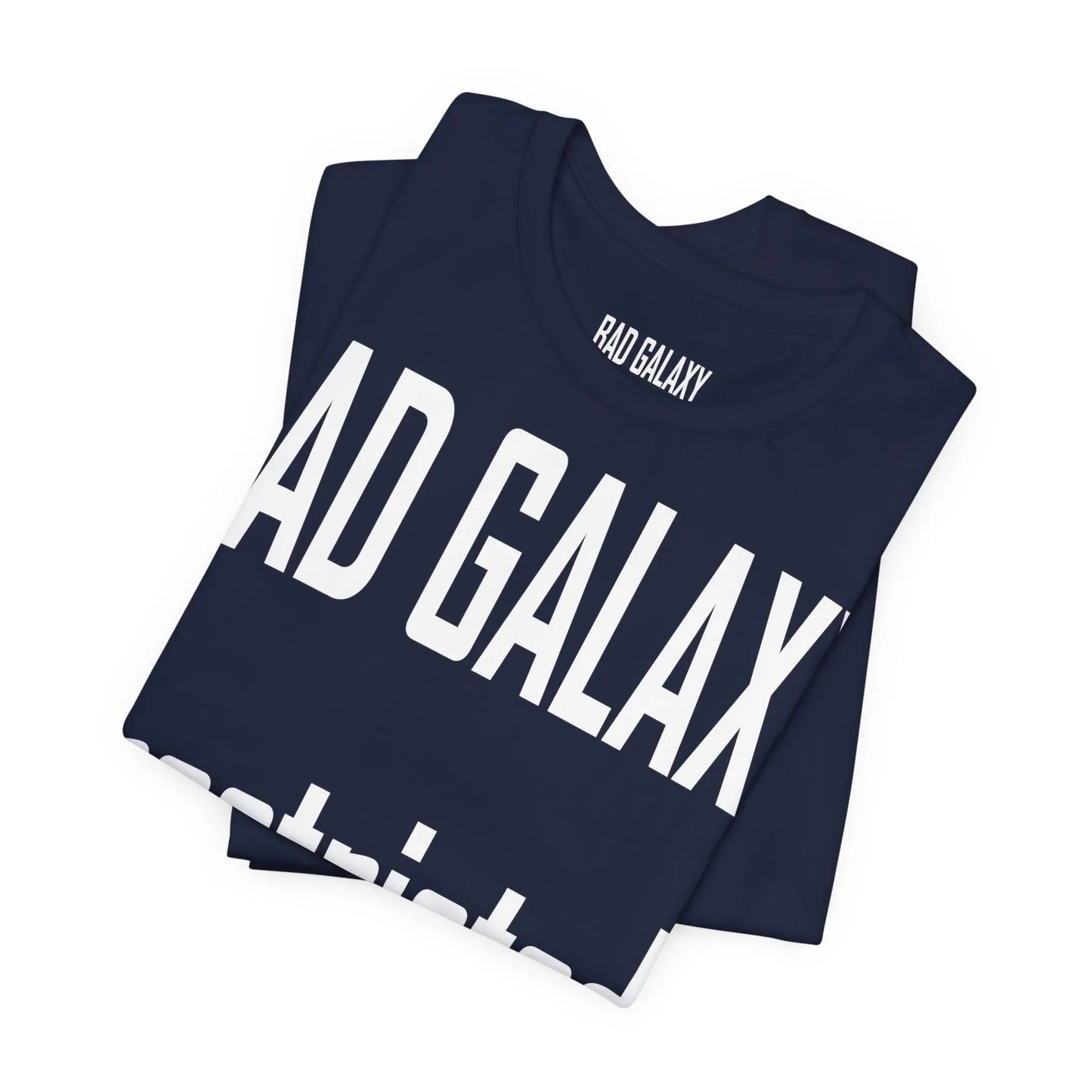 Bad Galaxy Tee Shirt With Red Stamp Made To Order Lightweight 100 Percent Cotton Free Shipping