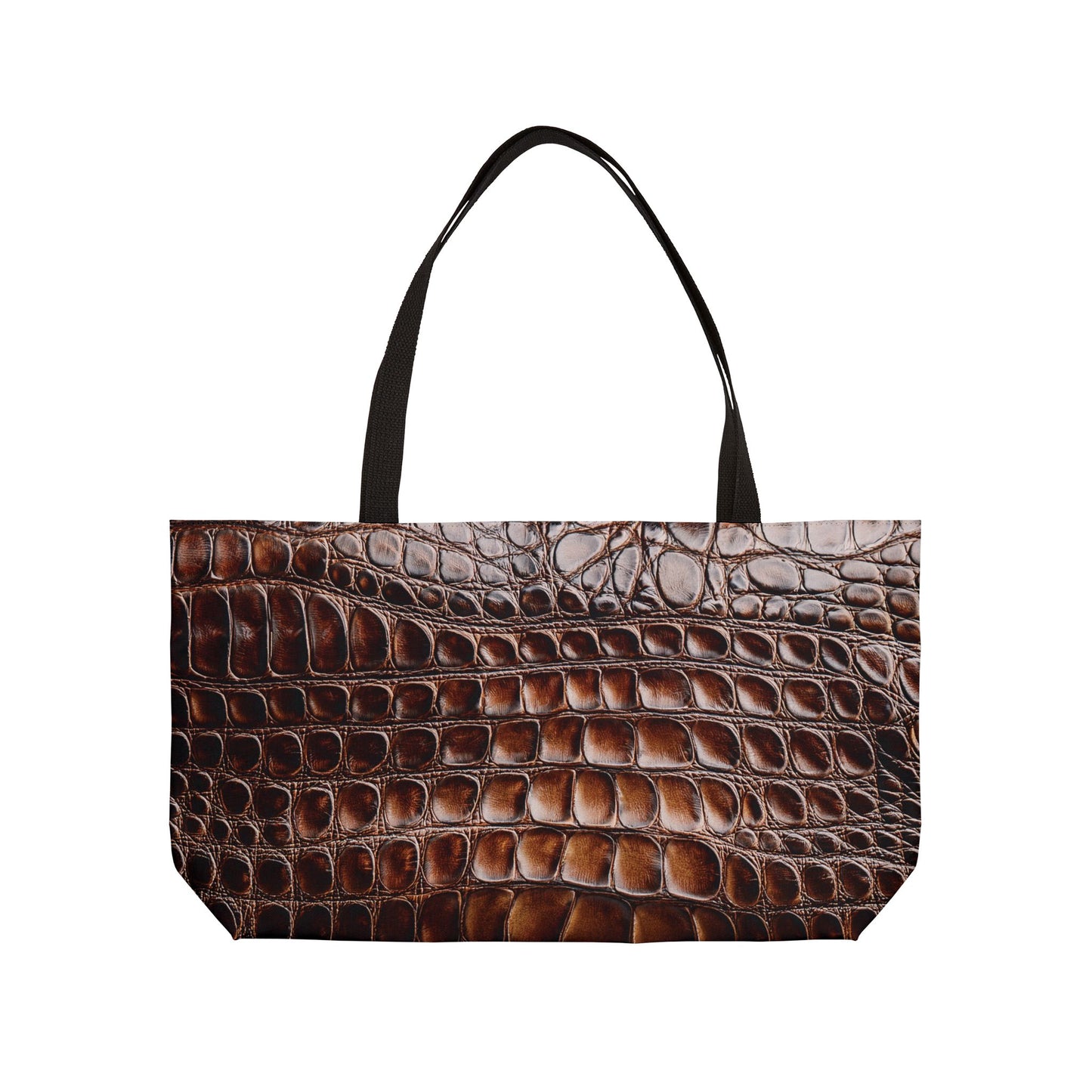 Leather Print Big Bag High-Quality 100% Spun Poly 24x13 Canvas Art Bag L-15