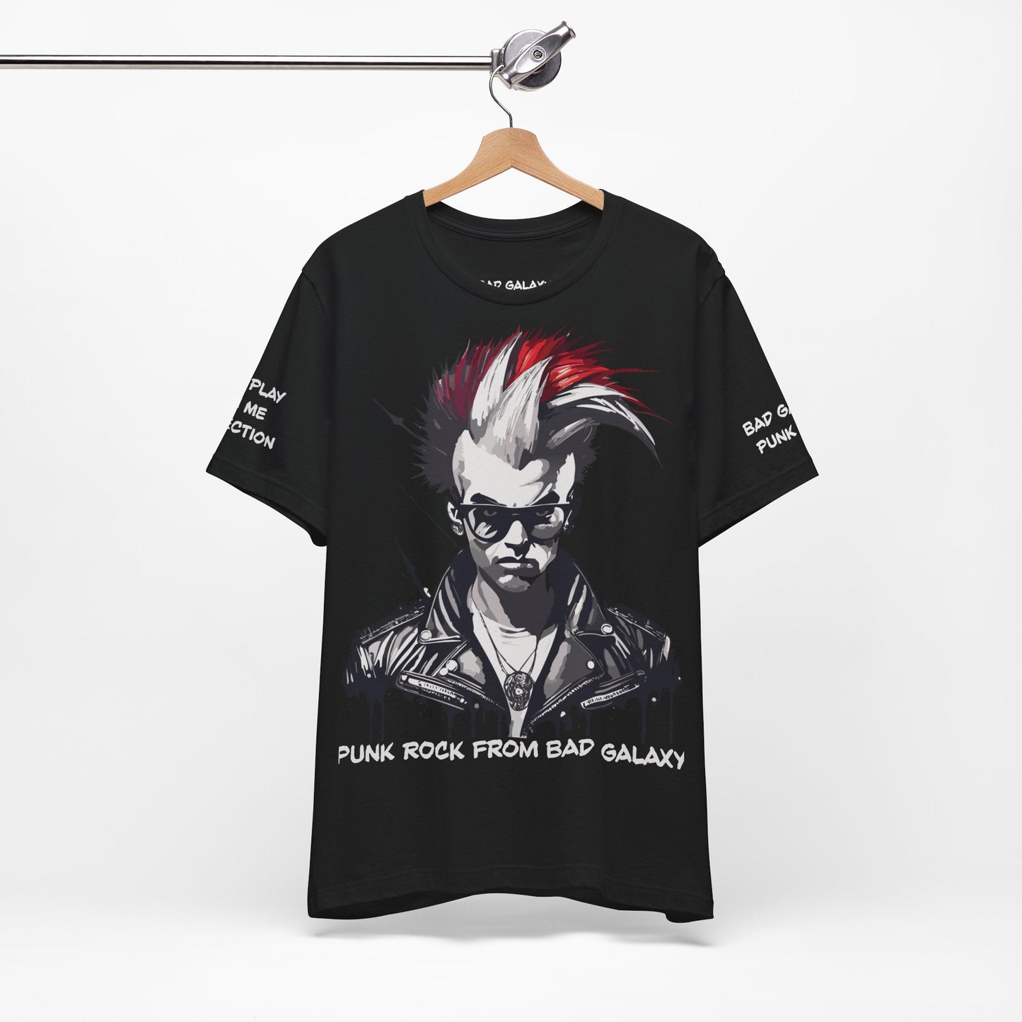 Punk Rock Tee Shirt Made In USA 100 Percent Cotton Eco Friendly Inks Durable Stitching