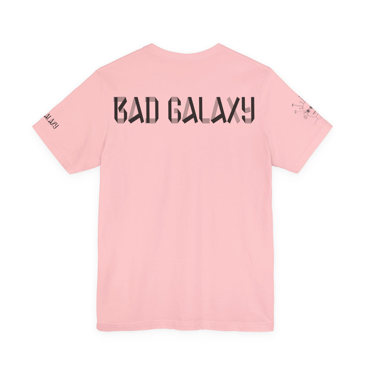 Alien Graphic Unisex Cotton Bella+Canvas Tee with Art Design b54
