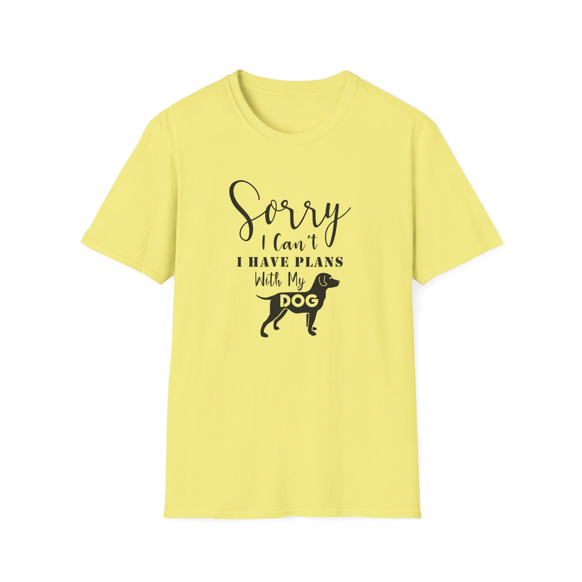 Dog Slogan Funny Words and Quotes Graphic Tee Gildan Unisex 100 Cotton Tee Shirt d114