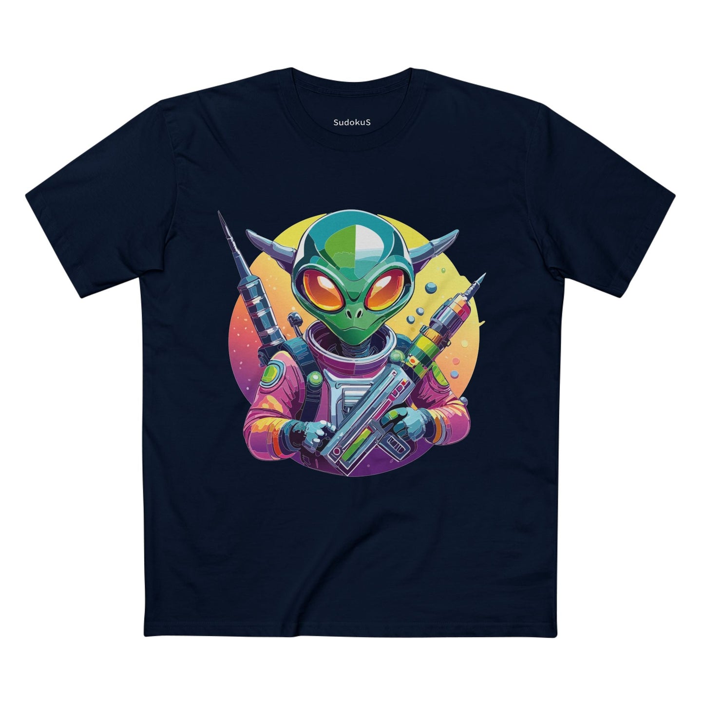 Aliens Graphic Unisex 100 Cotton Staple Tee 62