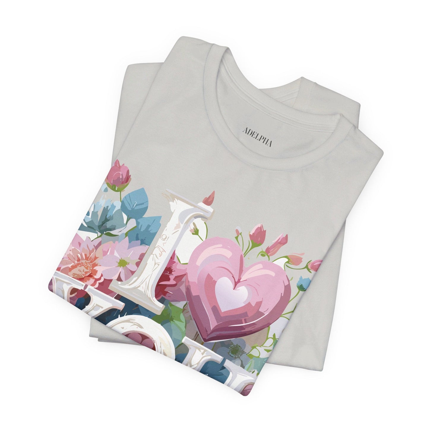 Valentine Graphic Tee Unisex Adelpha Art Design Vintage Inspired T Shirt For Everyday Wear