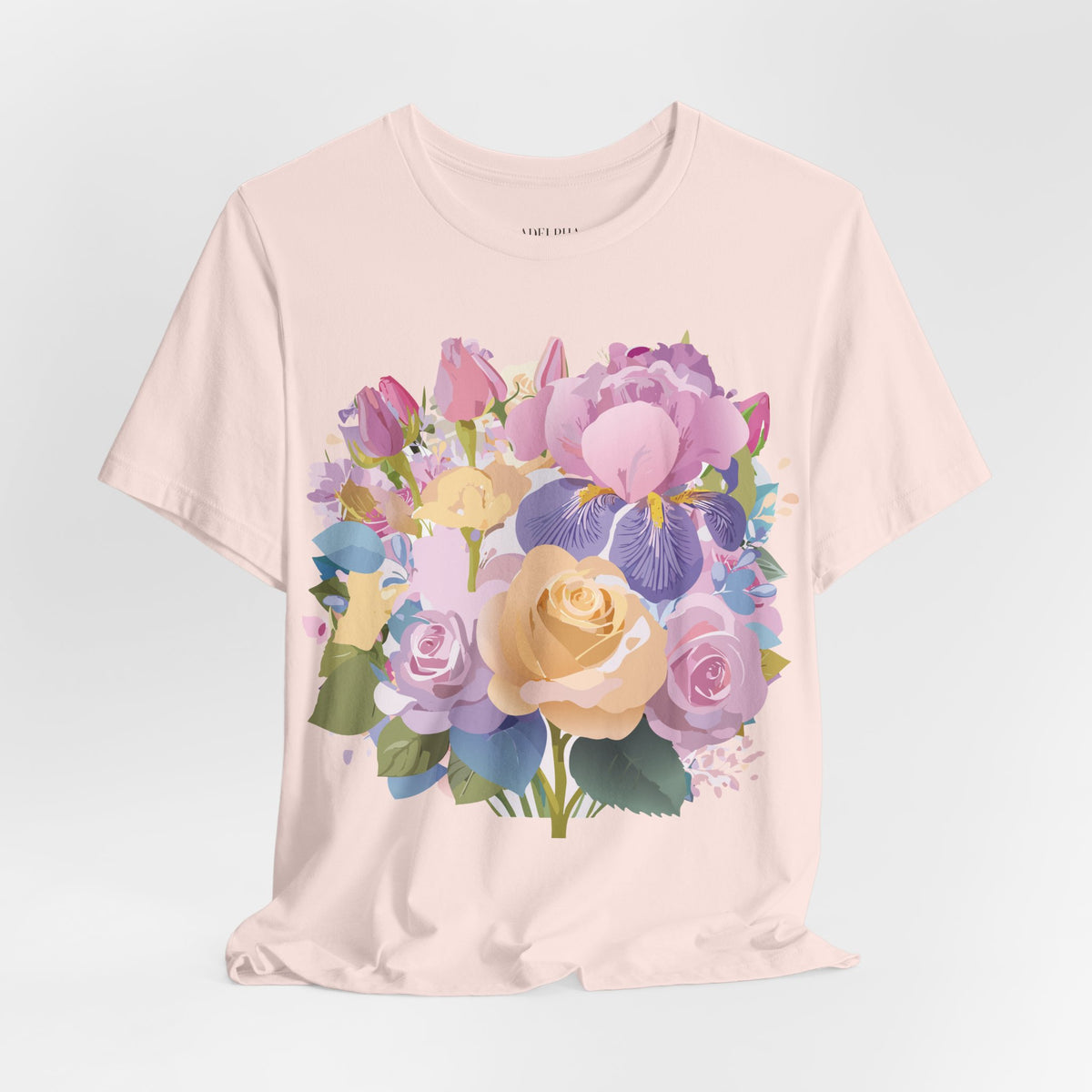 Floral Graphic Tee Shirt - Bella+Canvas Unisex 100 Cotton 41