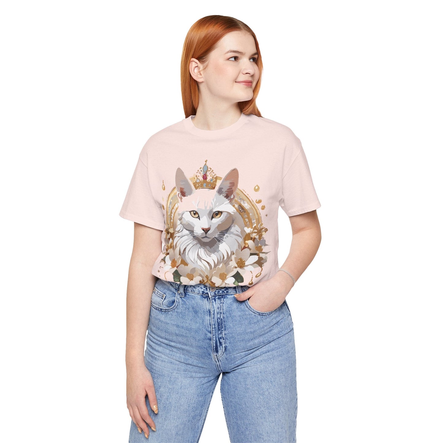 Medallion Graphic Unisex 100 Cotton Vintage Animal Medal Artwork Tee 21