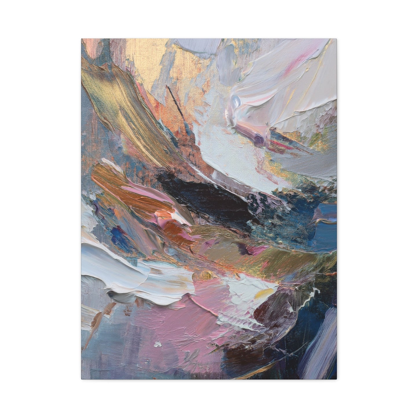 Abstract Oil Painting Print Canvas 20x24,20x30,24x30 24x32,24x36,30x40 32x48,36x48,40x60 Pine-Wood Inner Frame ABS-86