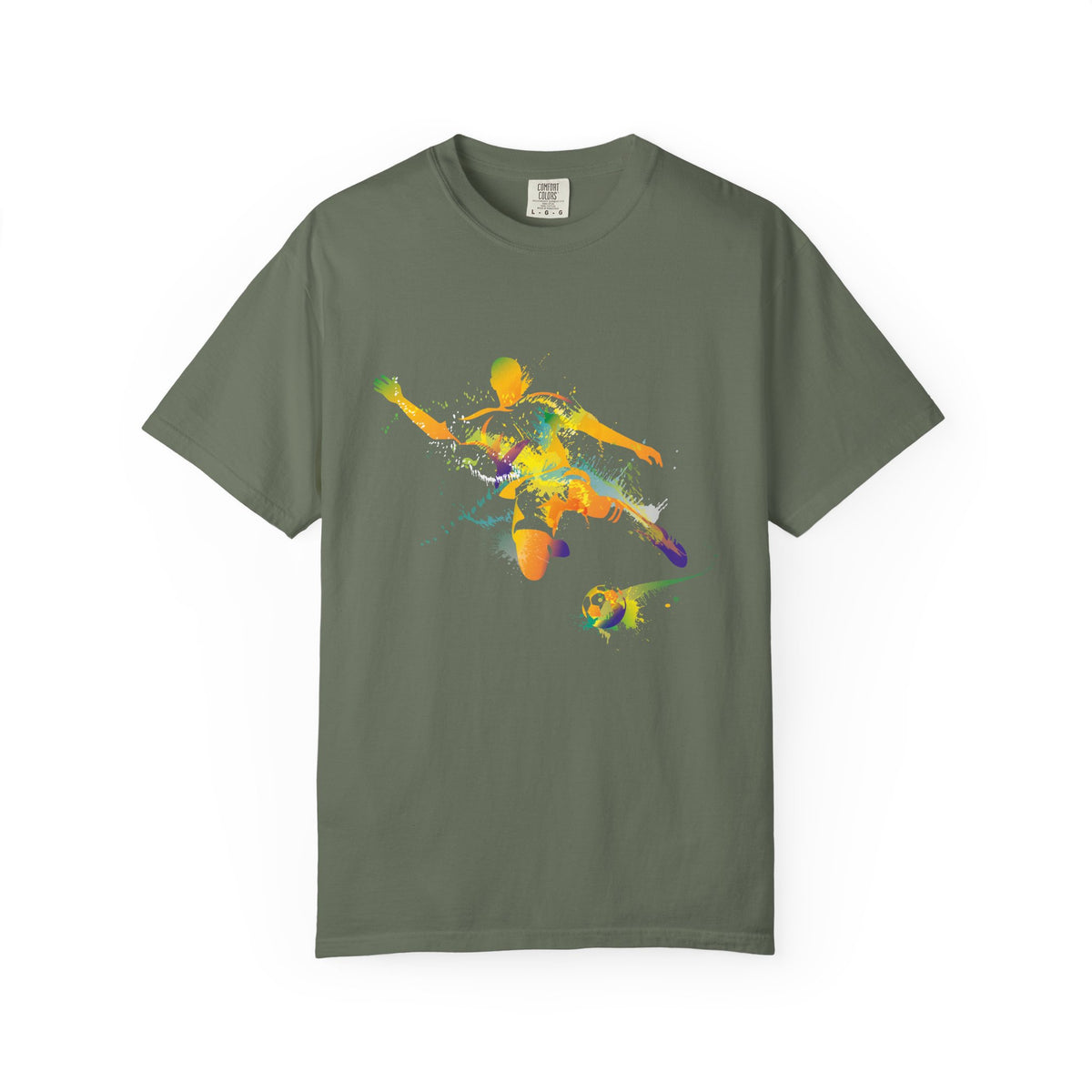 Sports Graphic Unisex T-Shirt Garment Dyed Cotton Relaxed Fit Comfort Colors 7