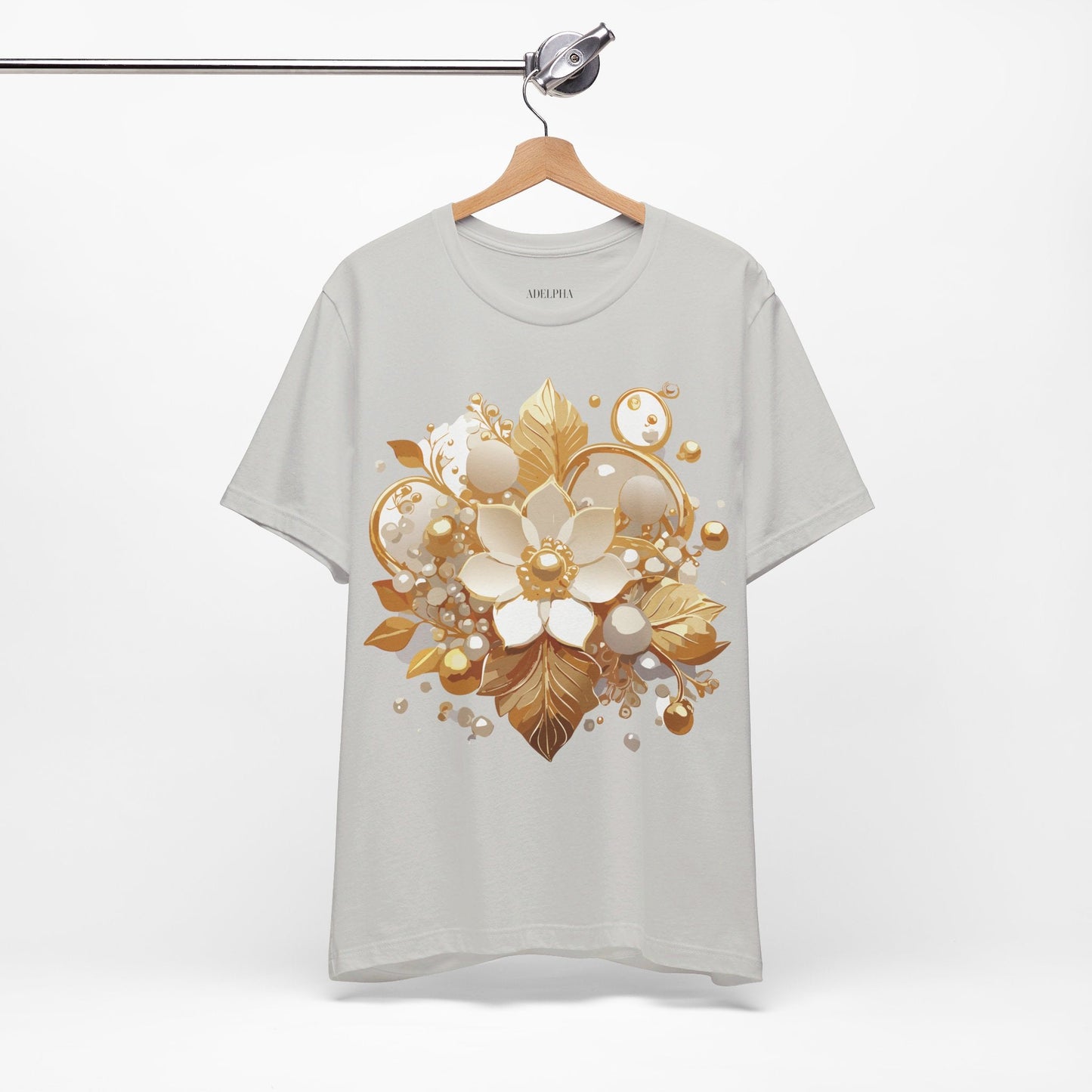 Jewelry Graphic Unisex 100 Cotton Vintage Treasure Art T-Shirt 22