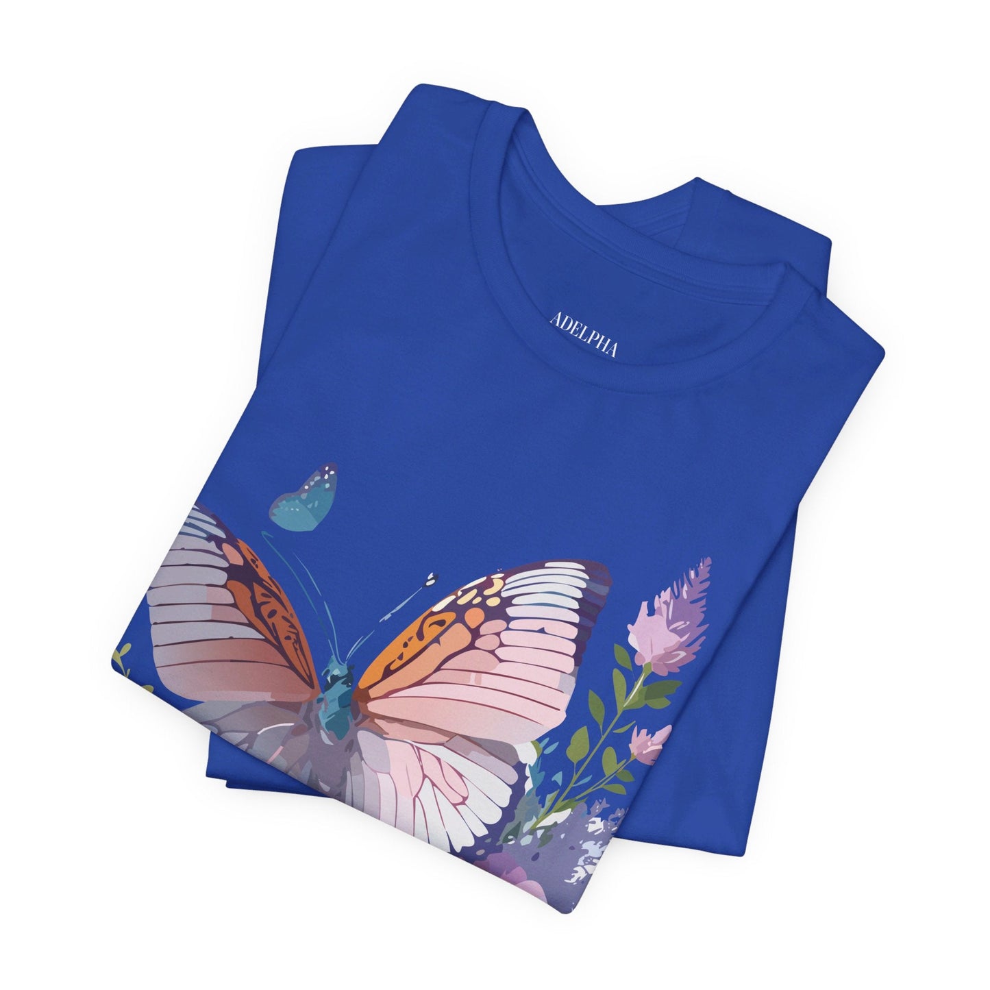 Butterfly Graphic Tee Unisex Adelpha Vintage Inspired Art Design Tee
