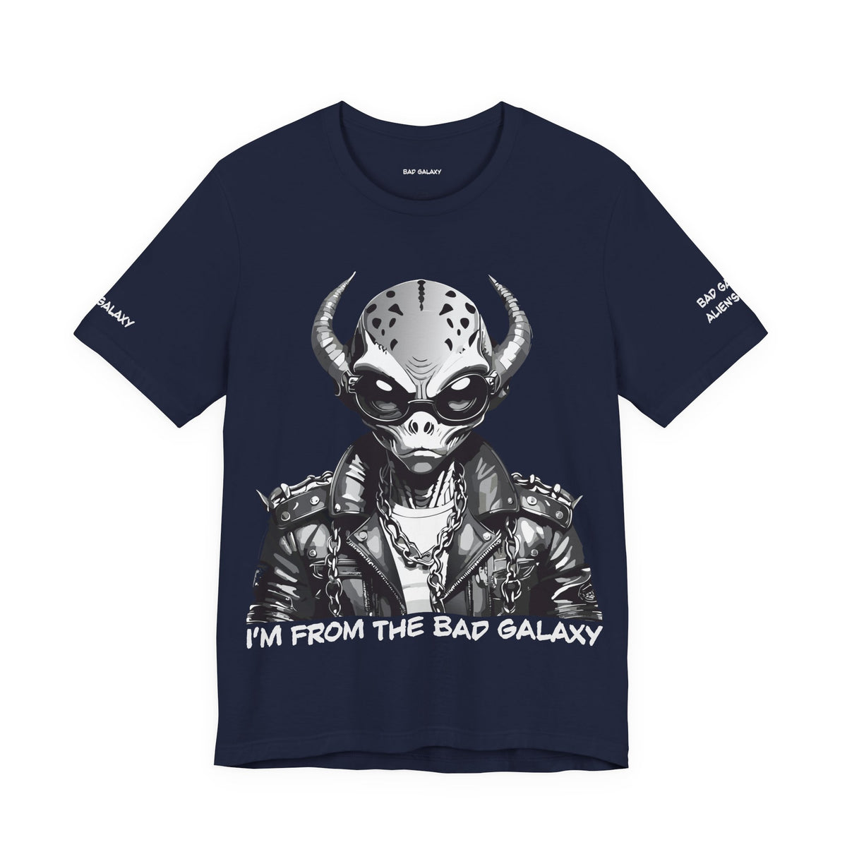 Alien Graphic Unisex Cotton Bella+Canvas Tee with Art Design b80