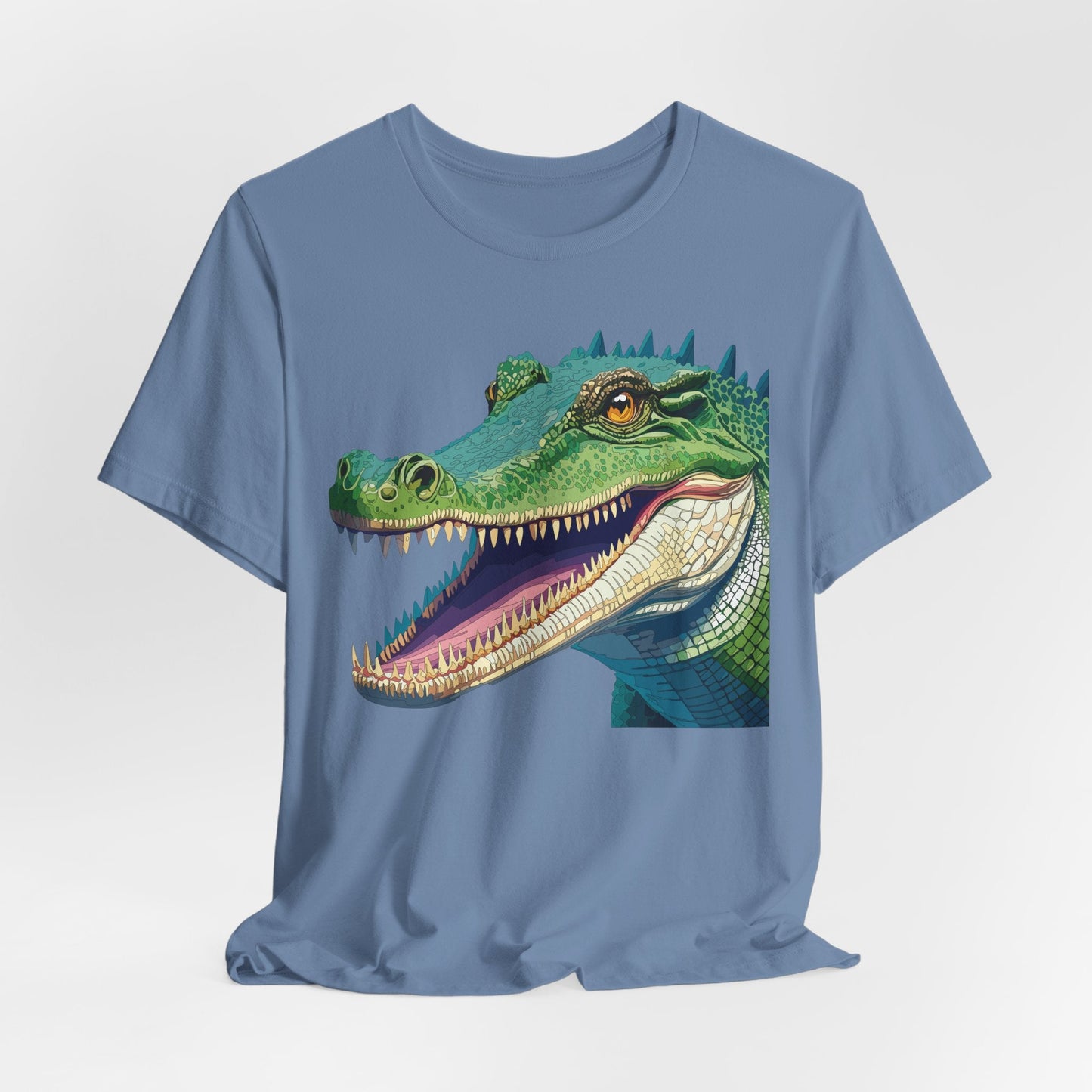 Unisex Animal Tee Shirt With Animals Art Design Wild Animals Jersey Short Sleeve