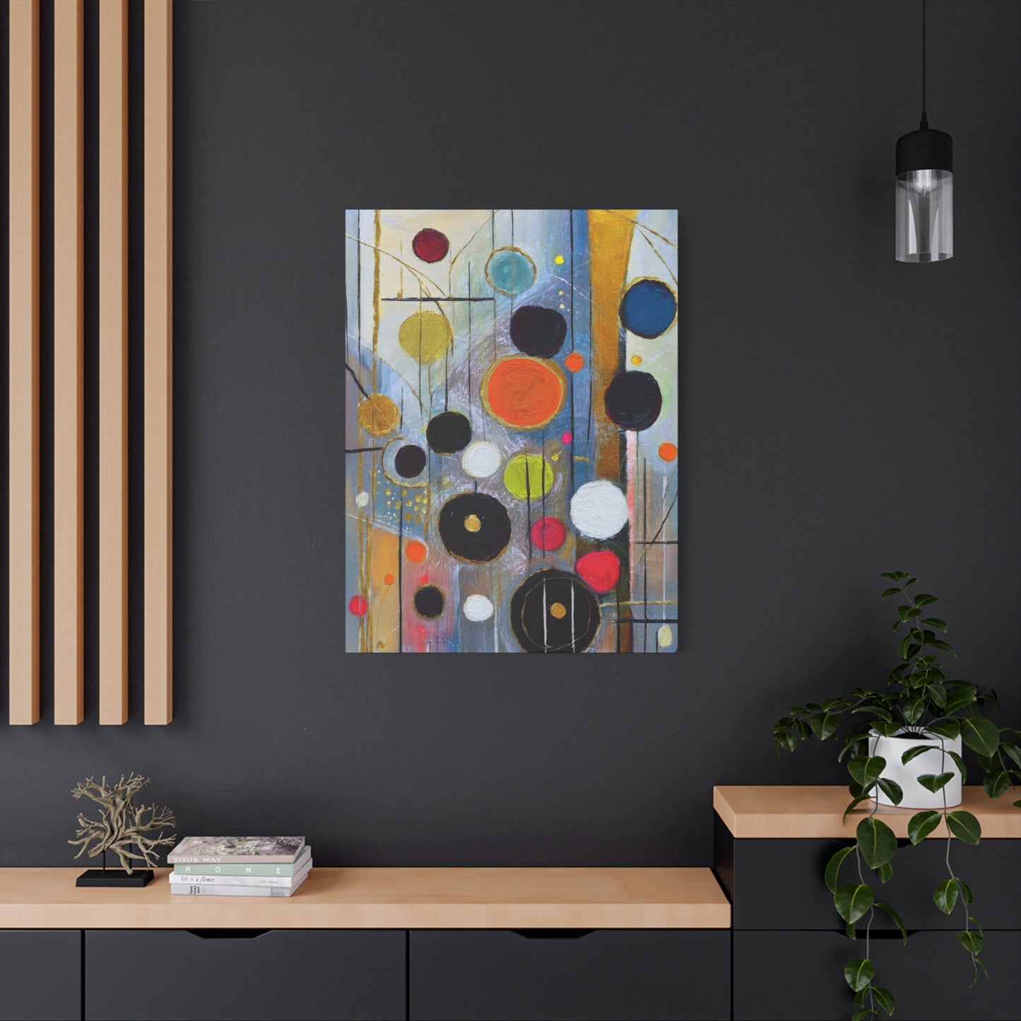 Abstract Oil Painting Print Canvas 20x24,20x30,24x30 24x32,24x36,30x40 32x48,36x48,40x60 Pine-Wood Inner Frame ABS-108