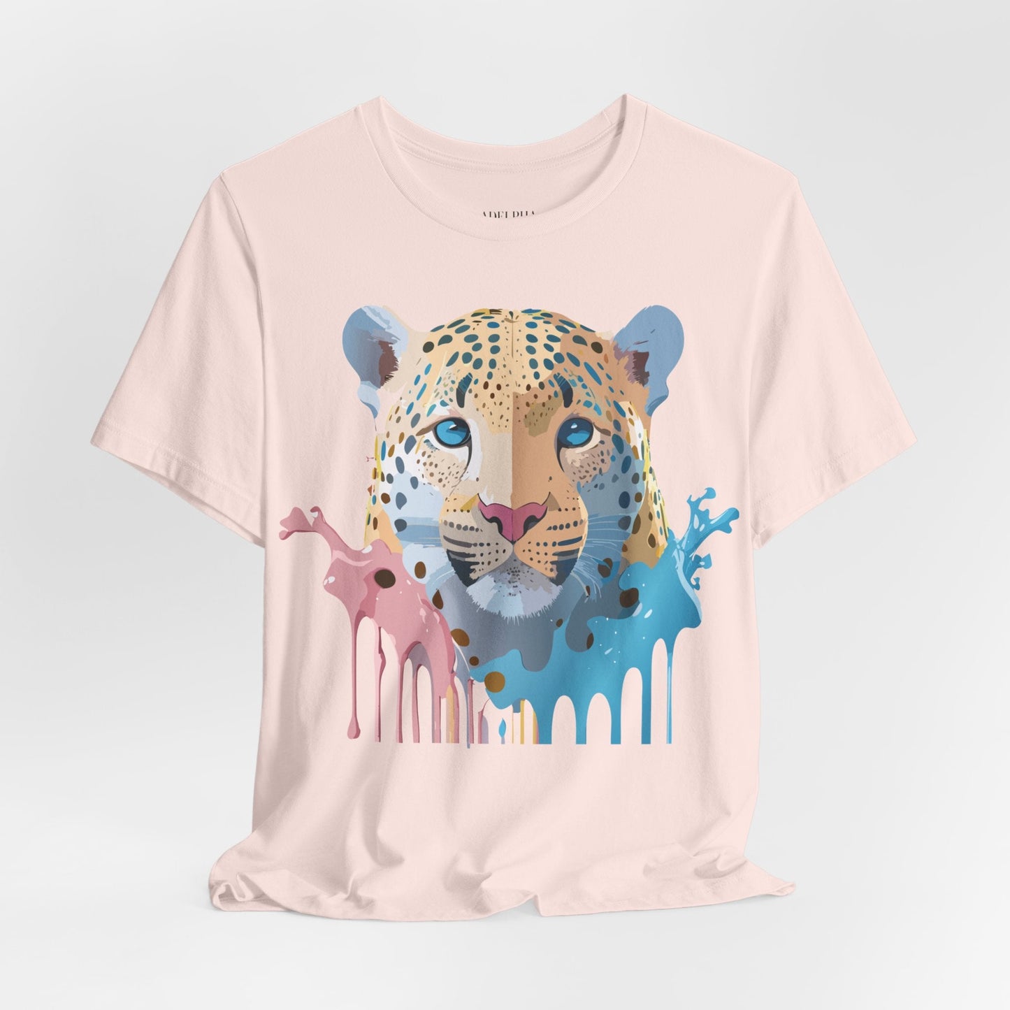 Adelpha Cheetah Graphic T Shirt Unisex Jersey Short Sleeve Vintage Art Tee