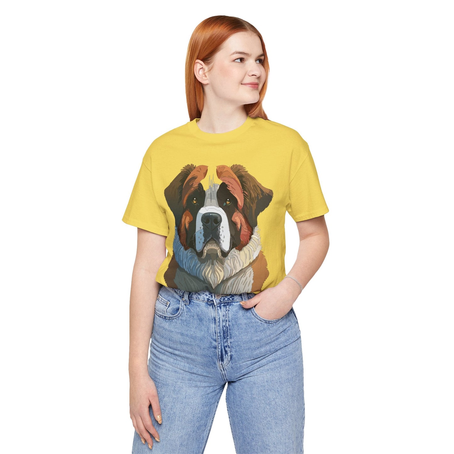 Unisex Animal Shirt Art Design Tee With Wild Animals Print Casual Comfort Wear Everyday Style