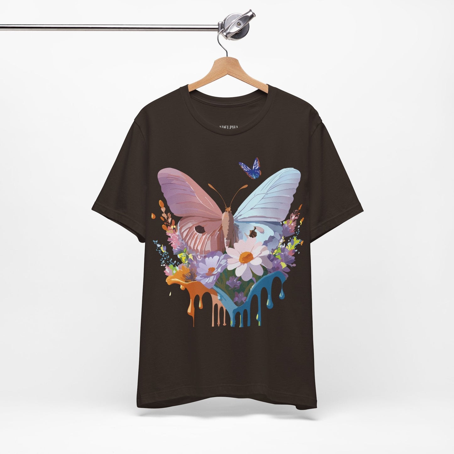 Butterfly Graphic Tee Unisex Jersey Short Sleeve Artwork By Adelpha