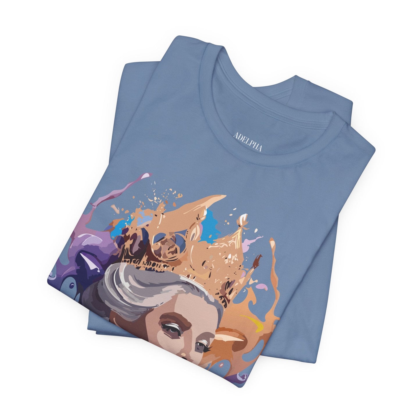 Queen Graphic T Shirt Adelpha Unisex Jersey Short Sleeve Art Design Tee Vintage Inspired Artwork