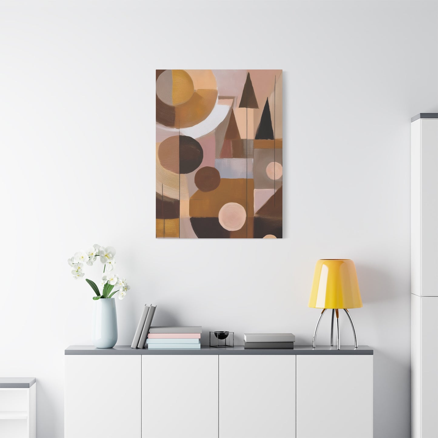 Abstract Geometric Painting Print Canvas 20x24,20x30,24x30 24x32,24x36,30x40 32x48,36x48,40x60 Pine-Wood Inner Frame ABS-51