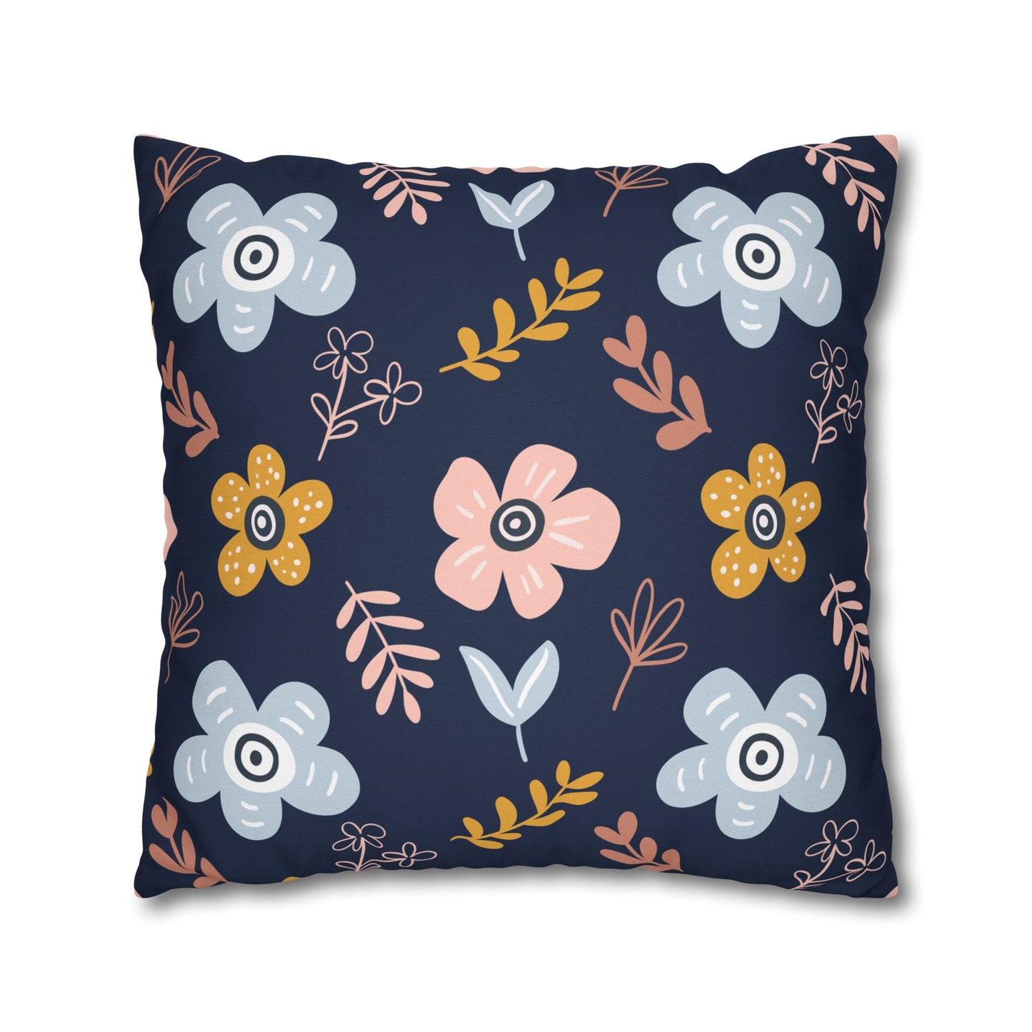 Floral Poly Pillowcase