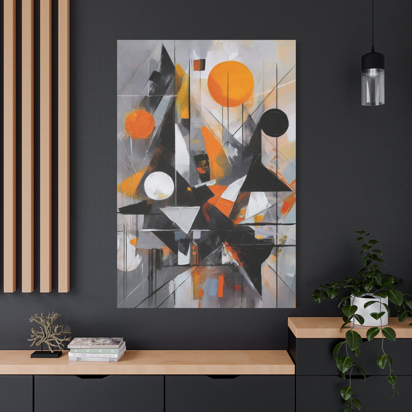 Abstract Oil Painting Print Canvas 20x24,20x30,24x30 24x32,24x36,30x40 32x48,36x48,40x60 Pine-Wood Inner Frame ABS-198