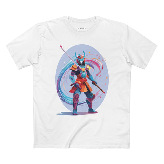 Samurai Graphic Unisex 100 Cotton Staple Tee 19