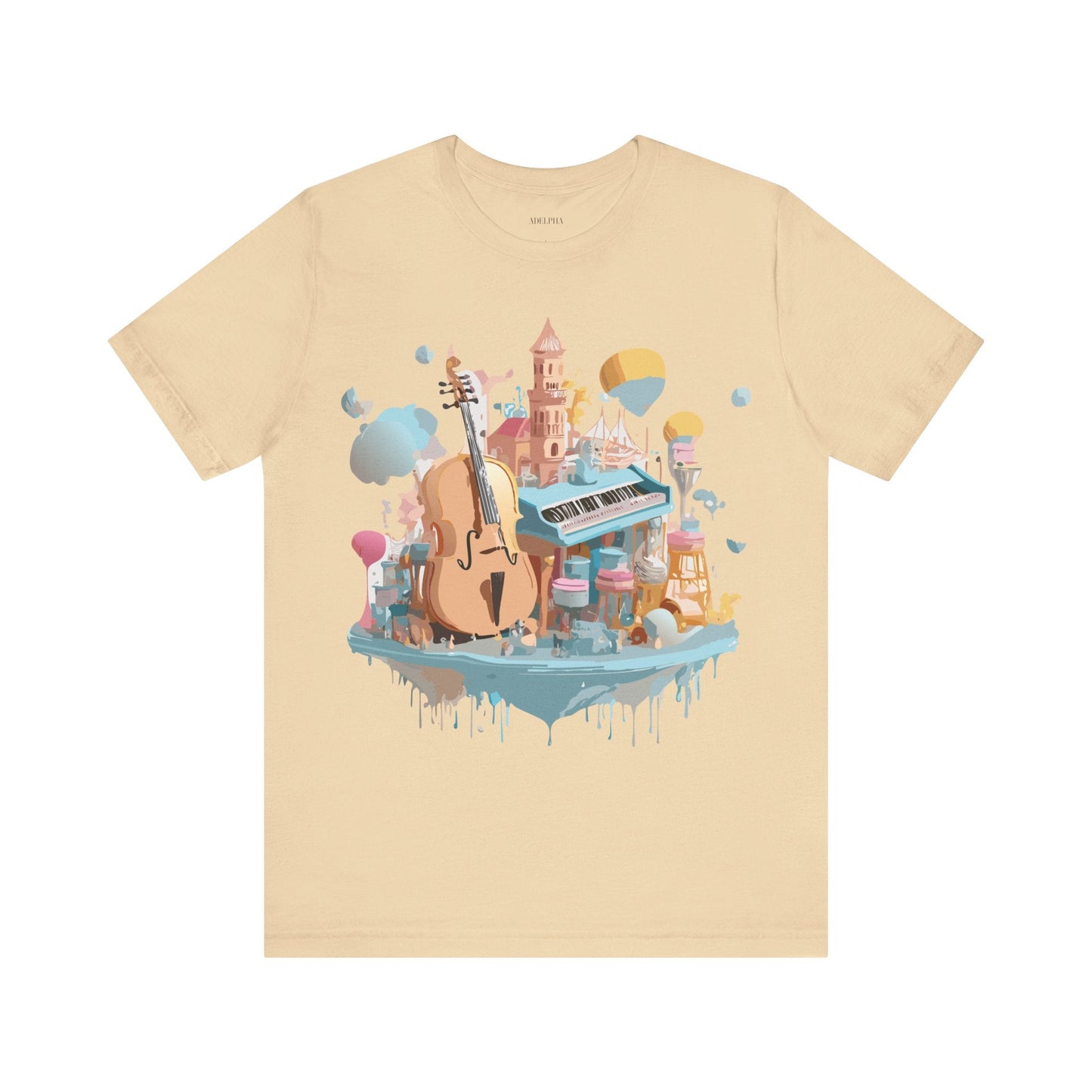Adelpha Graphic Tee Unisex Short Sleeve Art Design Shirt Vintage Inspired Artwork Premium Quality