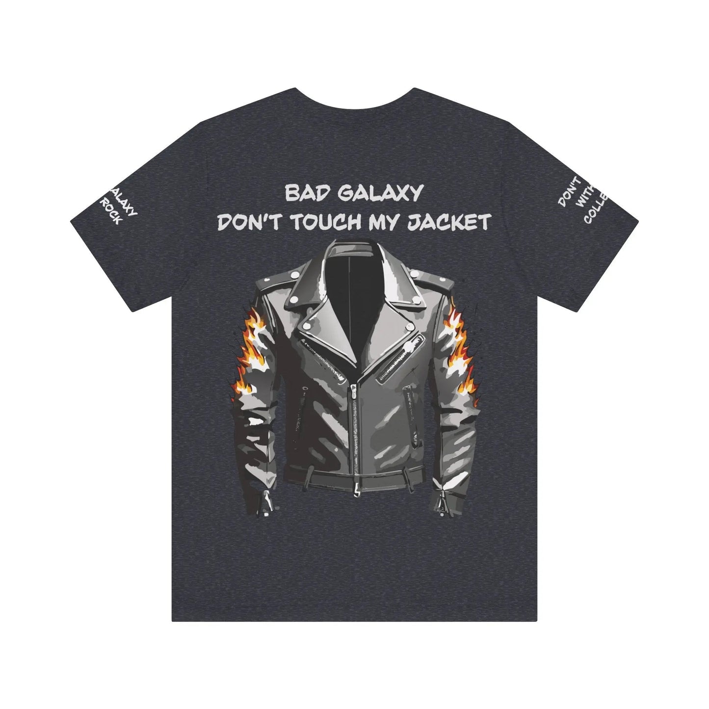 Punk Rock Tee Shirt Made To Order From Bad Galaxy Eco Friendly Inks Cotton Tee Made In USA