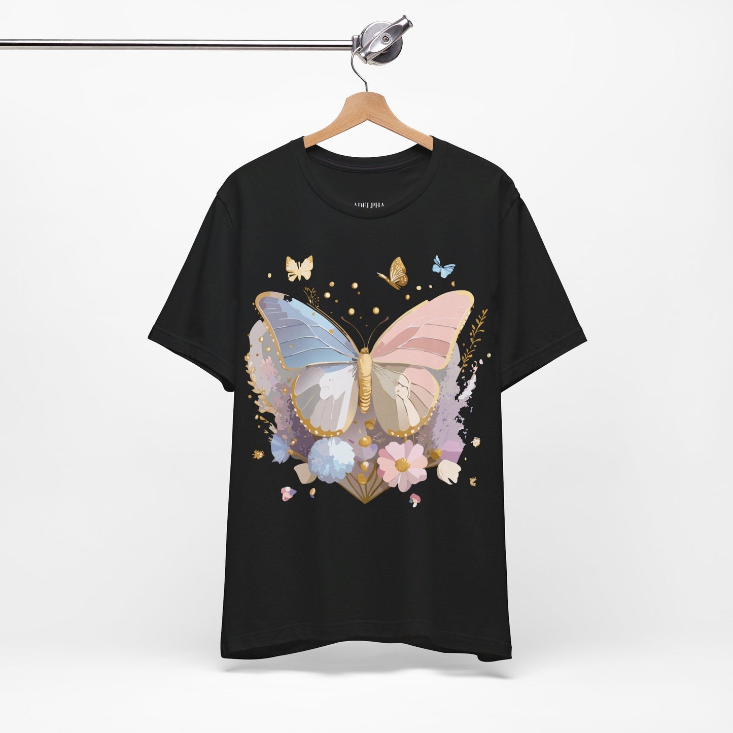 Butterfly Graphic Tee By Adelpha Unisex Jersey Short Sleeve Shirt