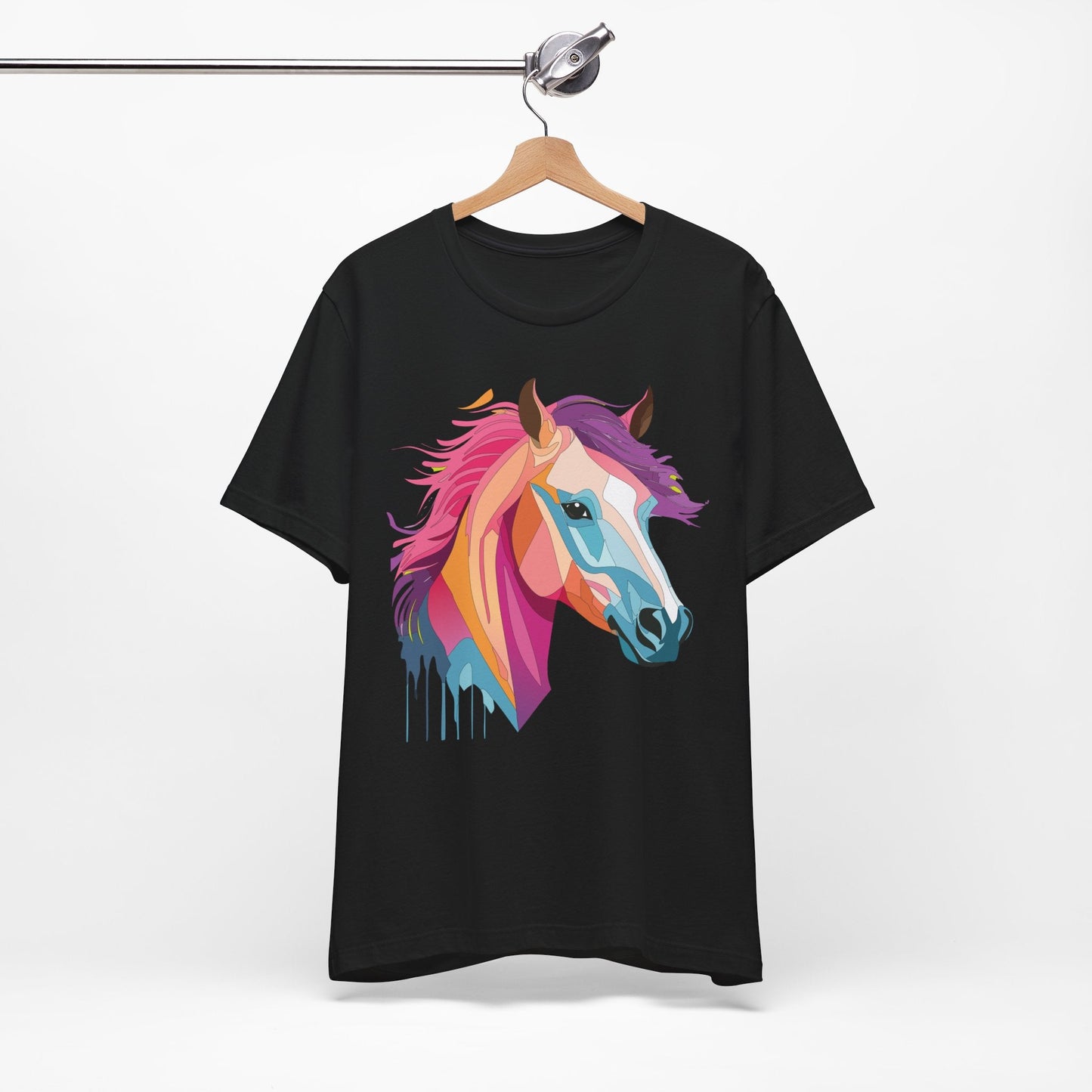 Unisex Animal Shirt Art Design Short Sleeve With Wild Animals Graphic Print Comfort Tee