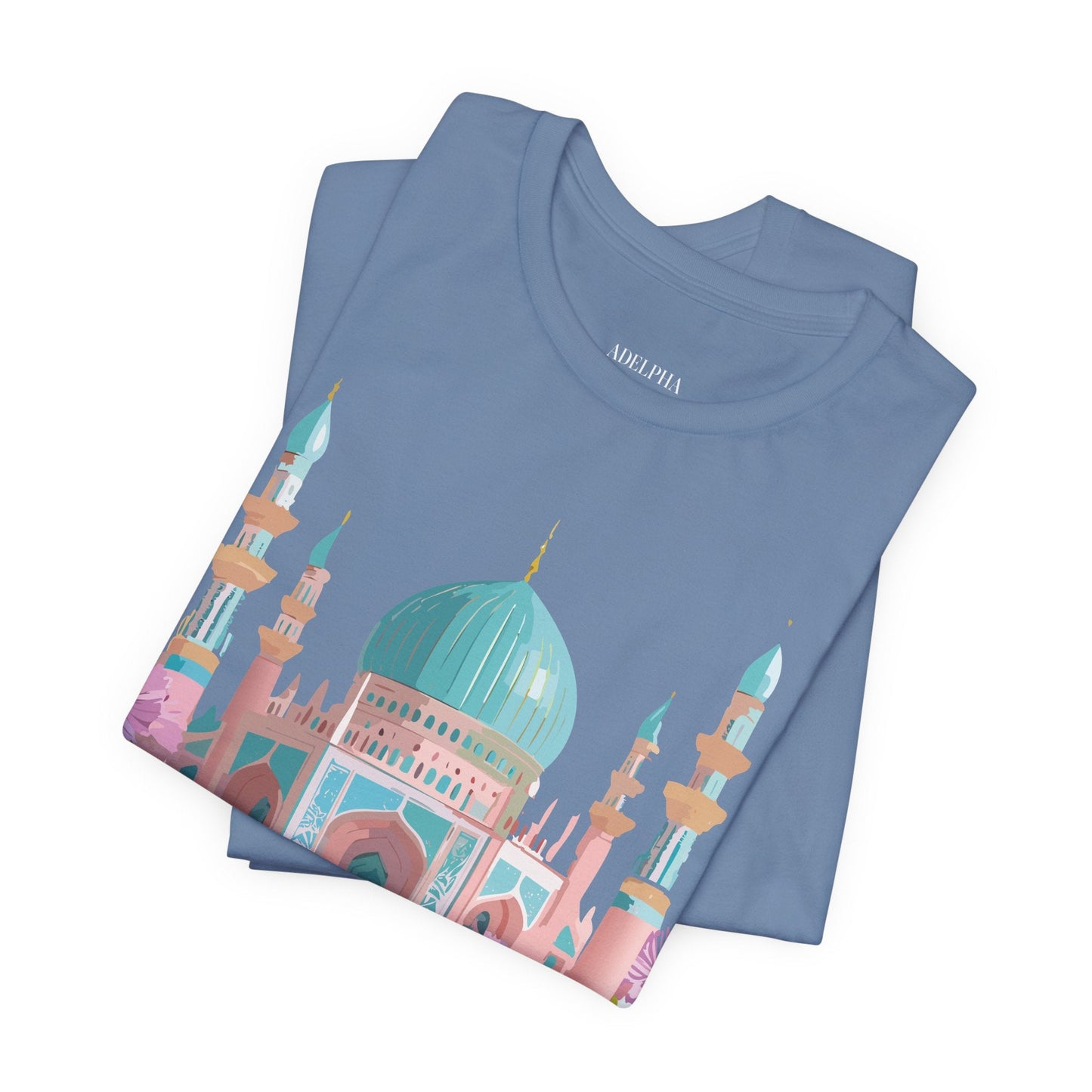 Tourist Shirt With Tashkent Graphic Tee By Adelpha Unisex Short Sleeve Vintage Artwork