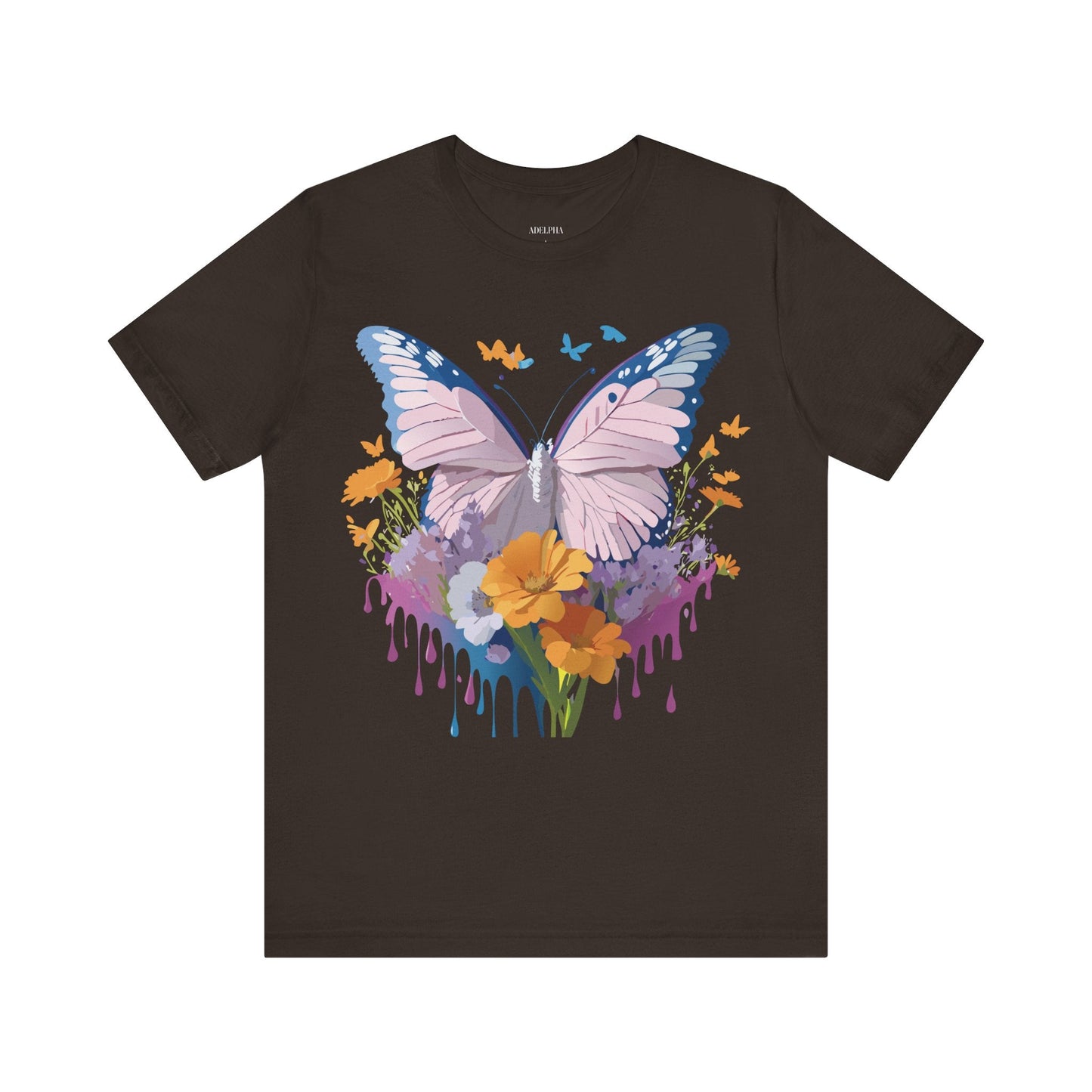 Butterfly Graphic Tee Unisex Jersey Short Sleeve Adelpha Art Design