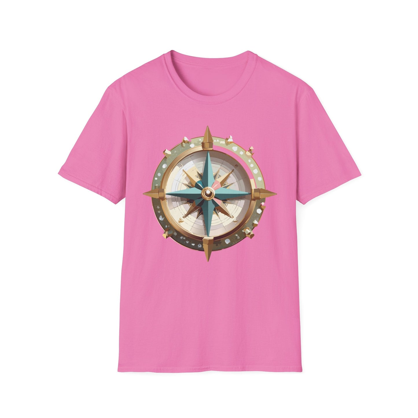 Compass Navigator Graphic Tee Unisex 100 Cotton 1