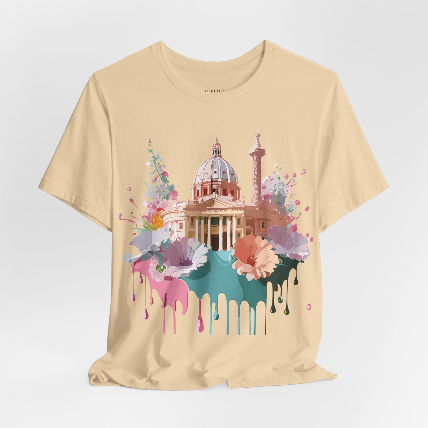 Unisex Rome Graphic Tee Tourist Shirt Adelpha Vintage Artwork Premium Comfort Everyday Wear