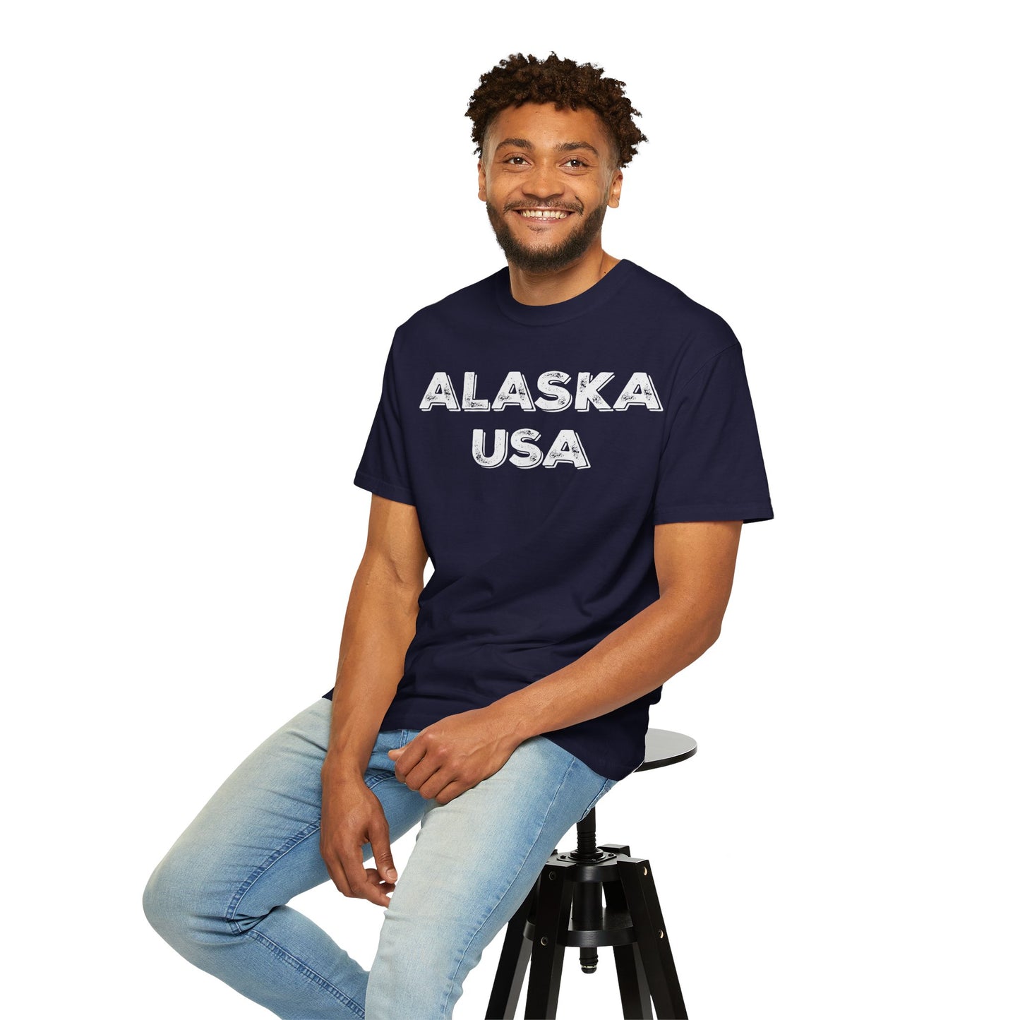 Alaska USA Graphic Unisex 100 Cotton T-Shirt c3
