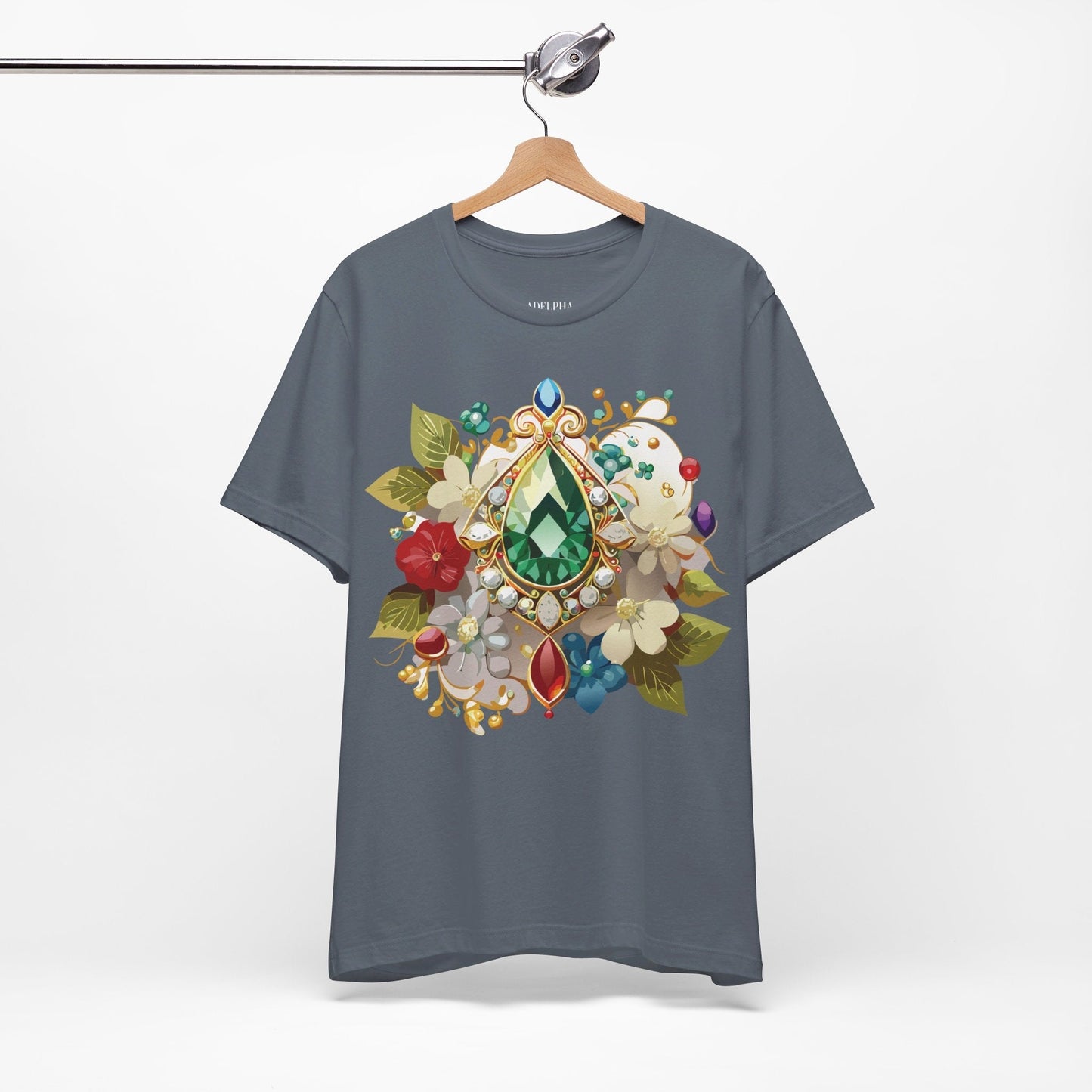 Adelpha Vintage Inspired Graphic T Shirt Unisex Short Sleeve Art Design Tee Premium Quality