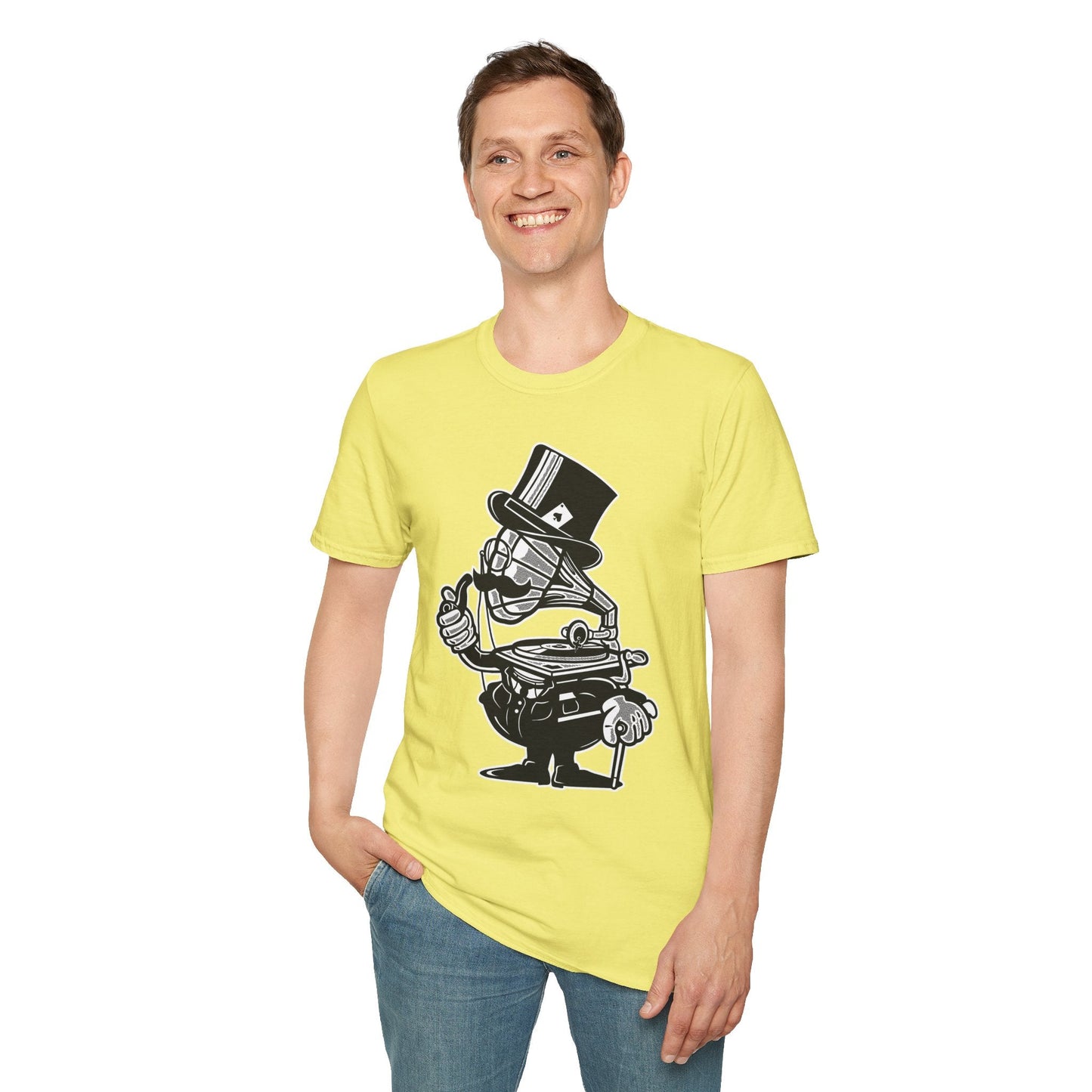Cartoon T Shirt Animation T Shirt Funny Tee Shirt Unisex Gildan Softstyle 64000 Cotton Tee