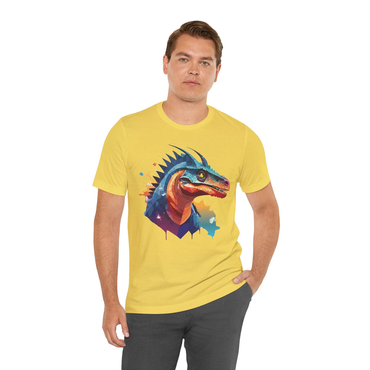 Unisex Animal Tee Shirt With Animals Art Design Wild Animals Shirt For Everyday Wear