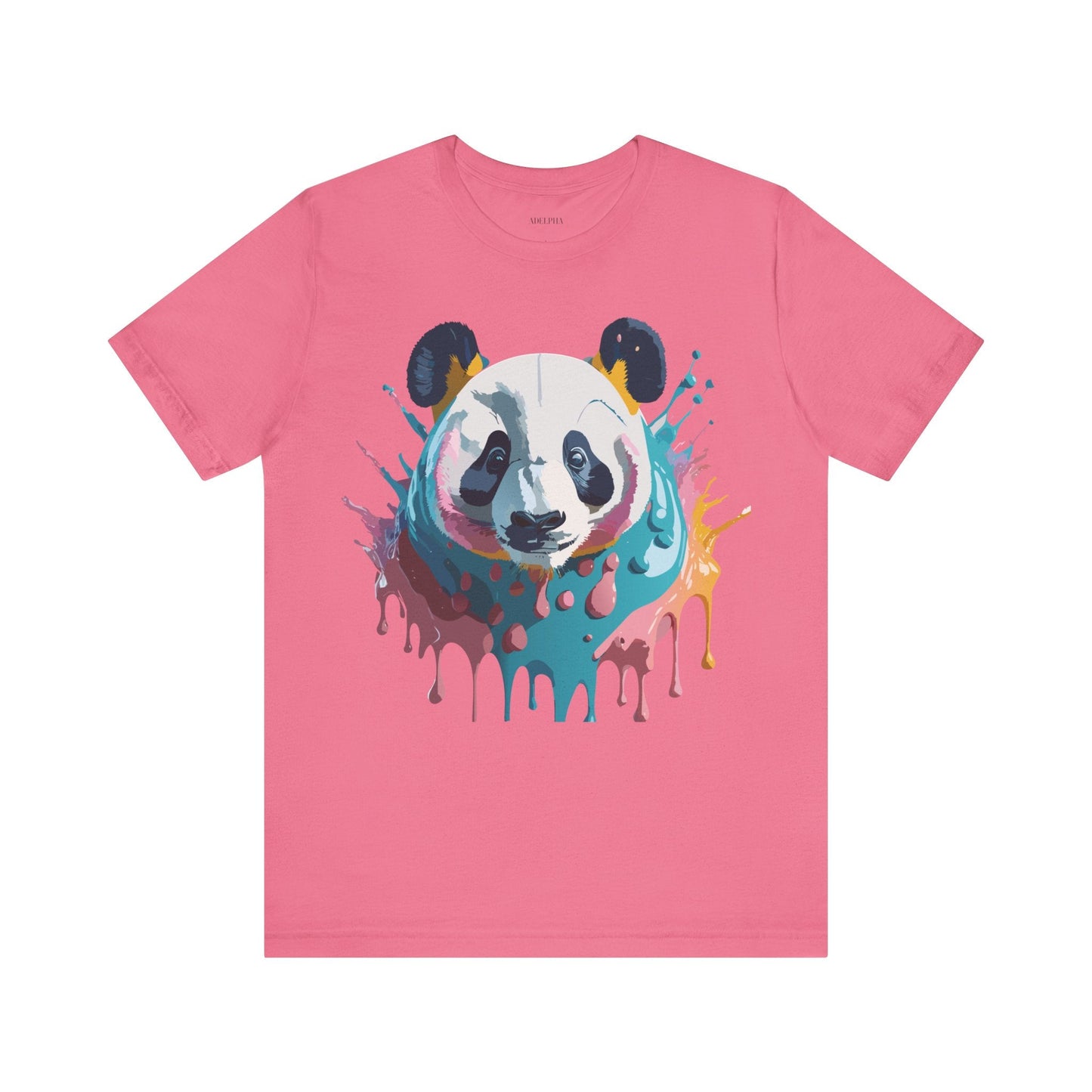 Panda Graphic T Shirt Unisex Jersey Short Sleeve Adelpha Vintage Inspired Art Tee Premium Quality