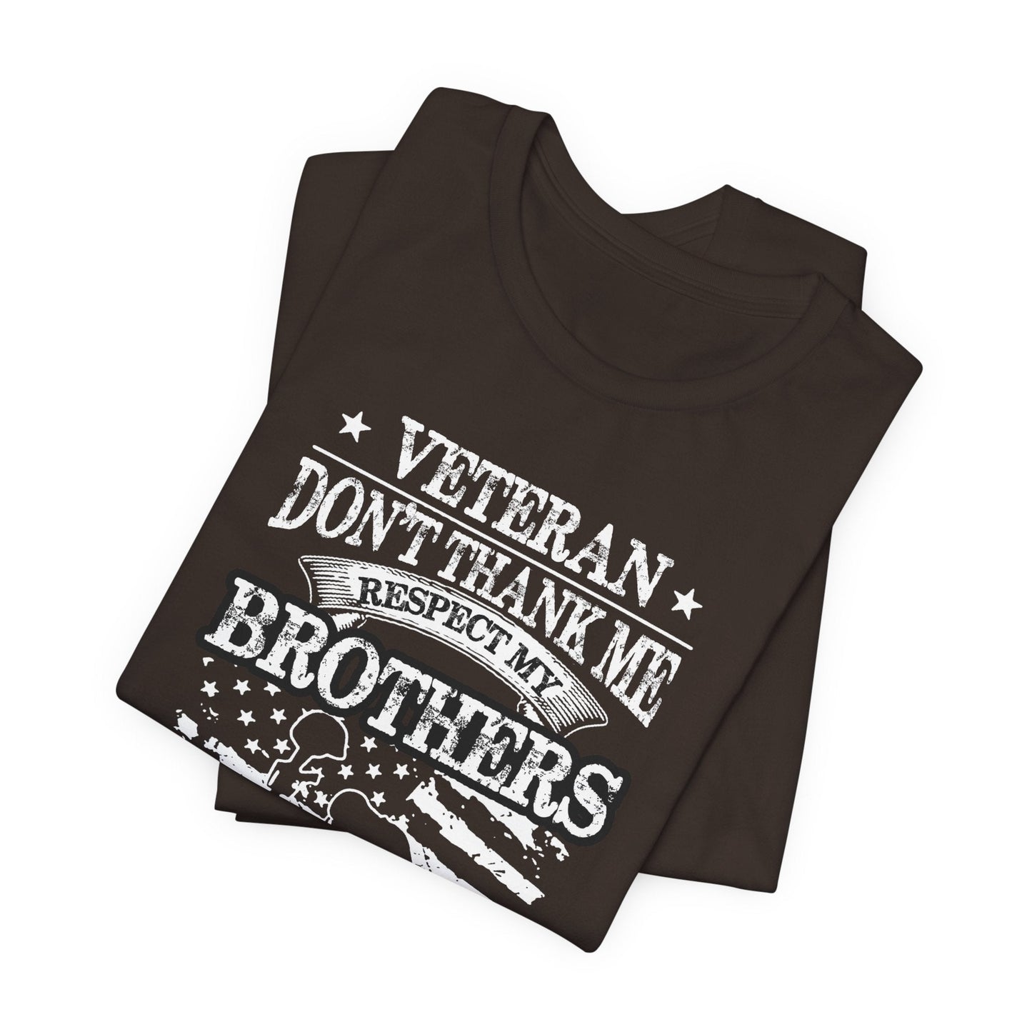 Army Veteran Patriotic Graphic Design Unisex Cotton T-Shirt v60