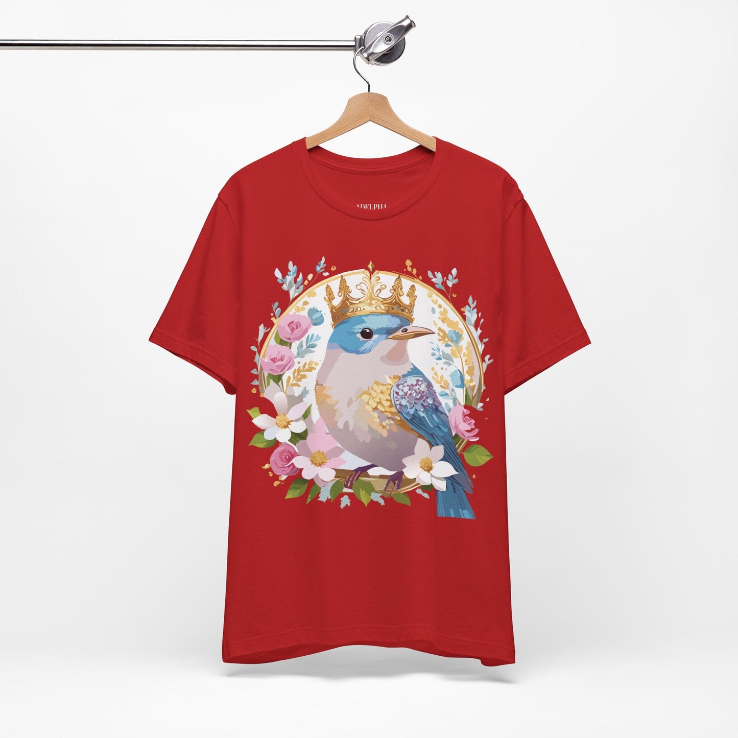 Adelpha Medallion Graphic Tee Unisex Jersey Short Sleeve Vintage Inspired Artwork