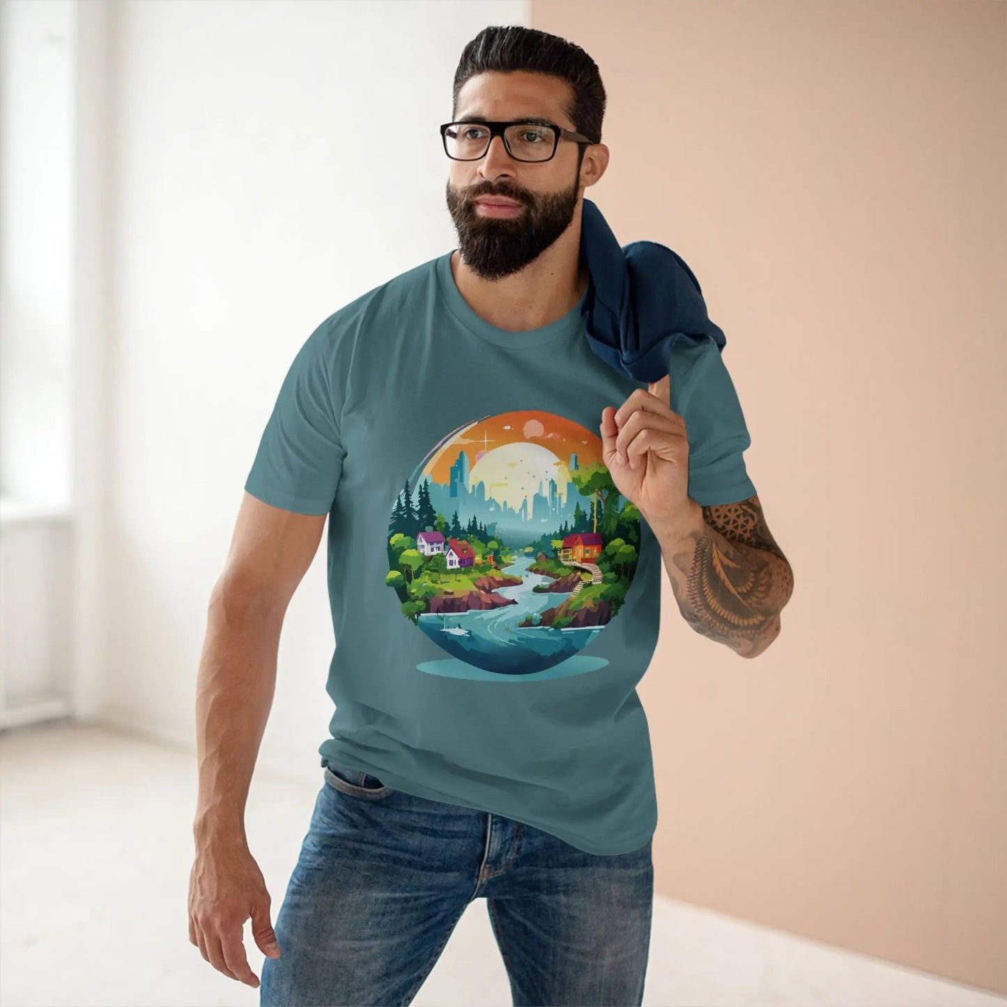 Fantasy Graphic Unisex 100 Cotton Staple Tee 21
