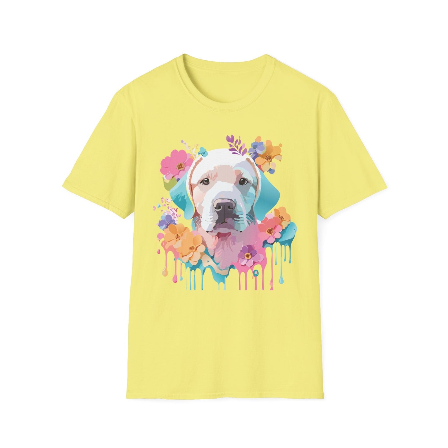 Dog Shirt Unisex Animal Tee Softstyle Gildan 64000 Short Sleeve Tee