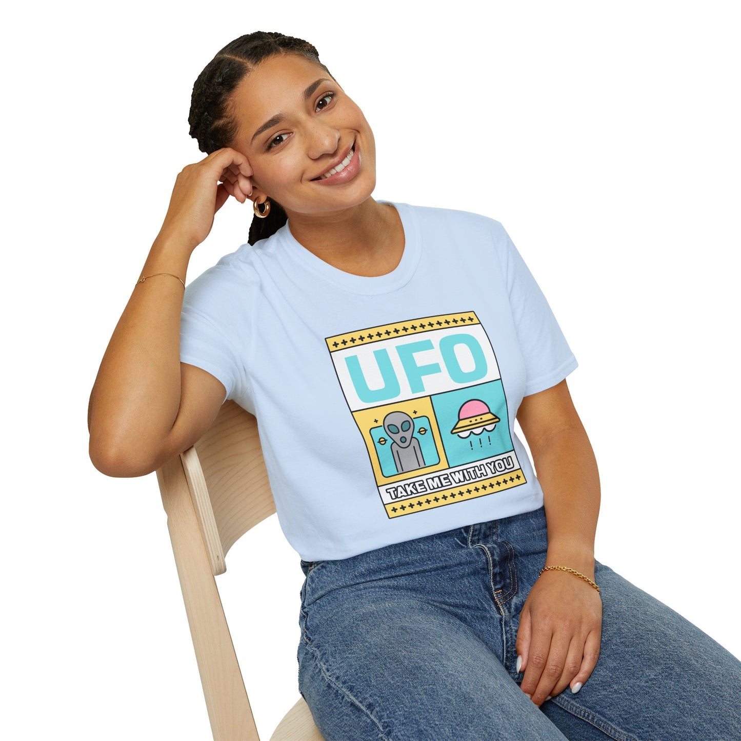 UFO Take Me With You Graphic TShirt