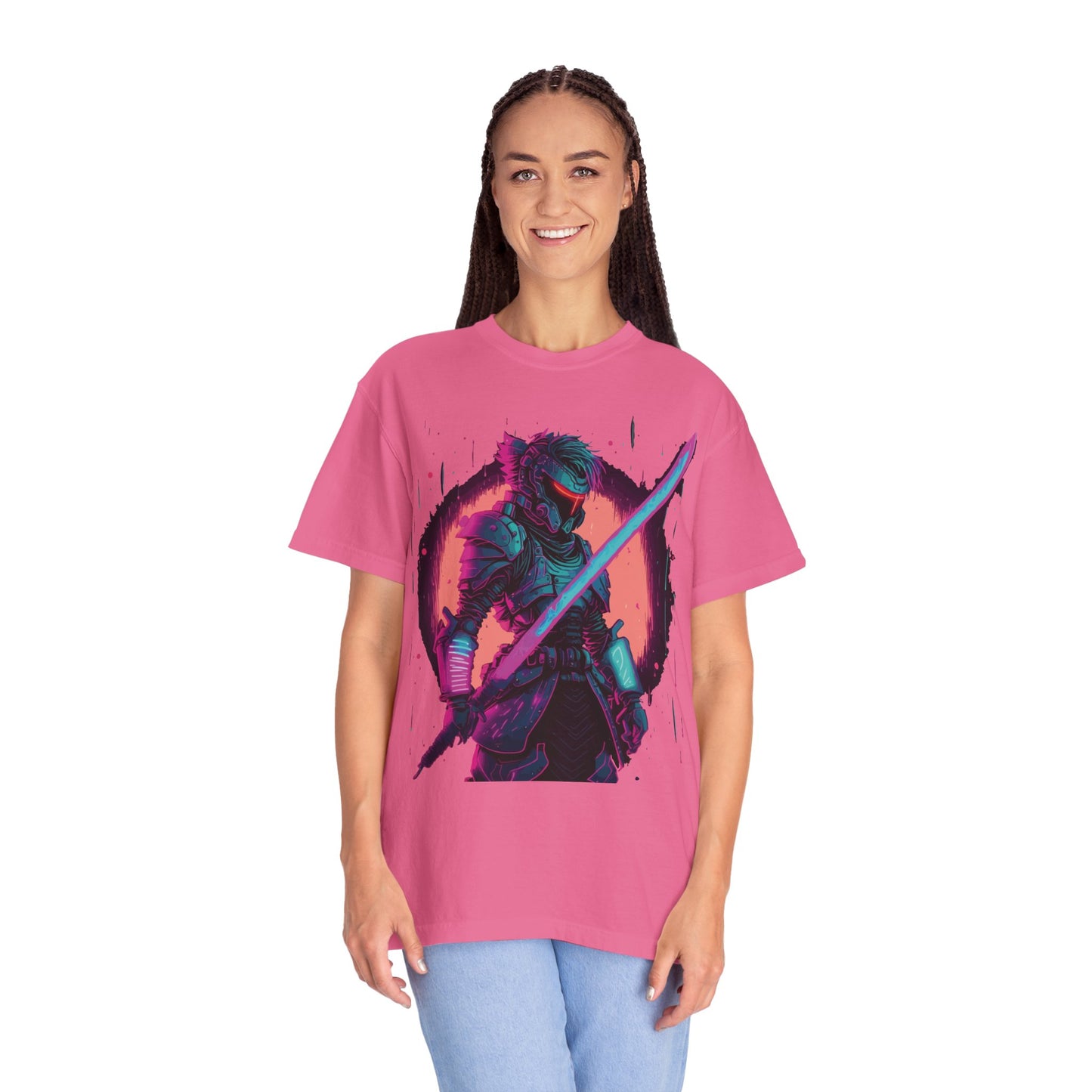 Unisex T-shirt with Knight in Armor